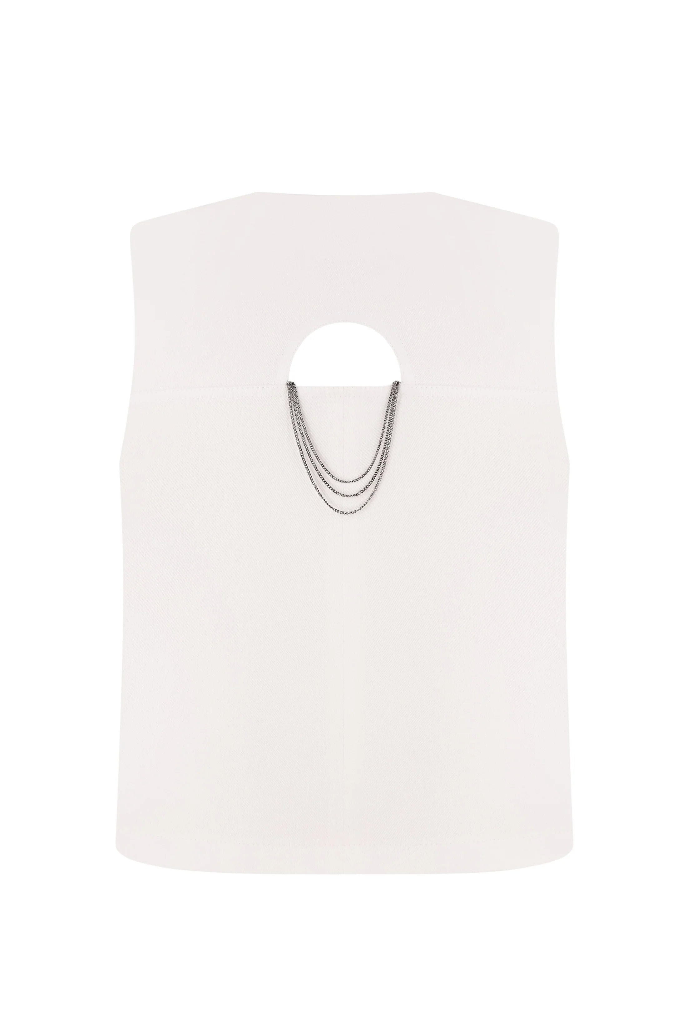 The Law of Love “Chain” Vest black