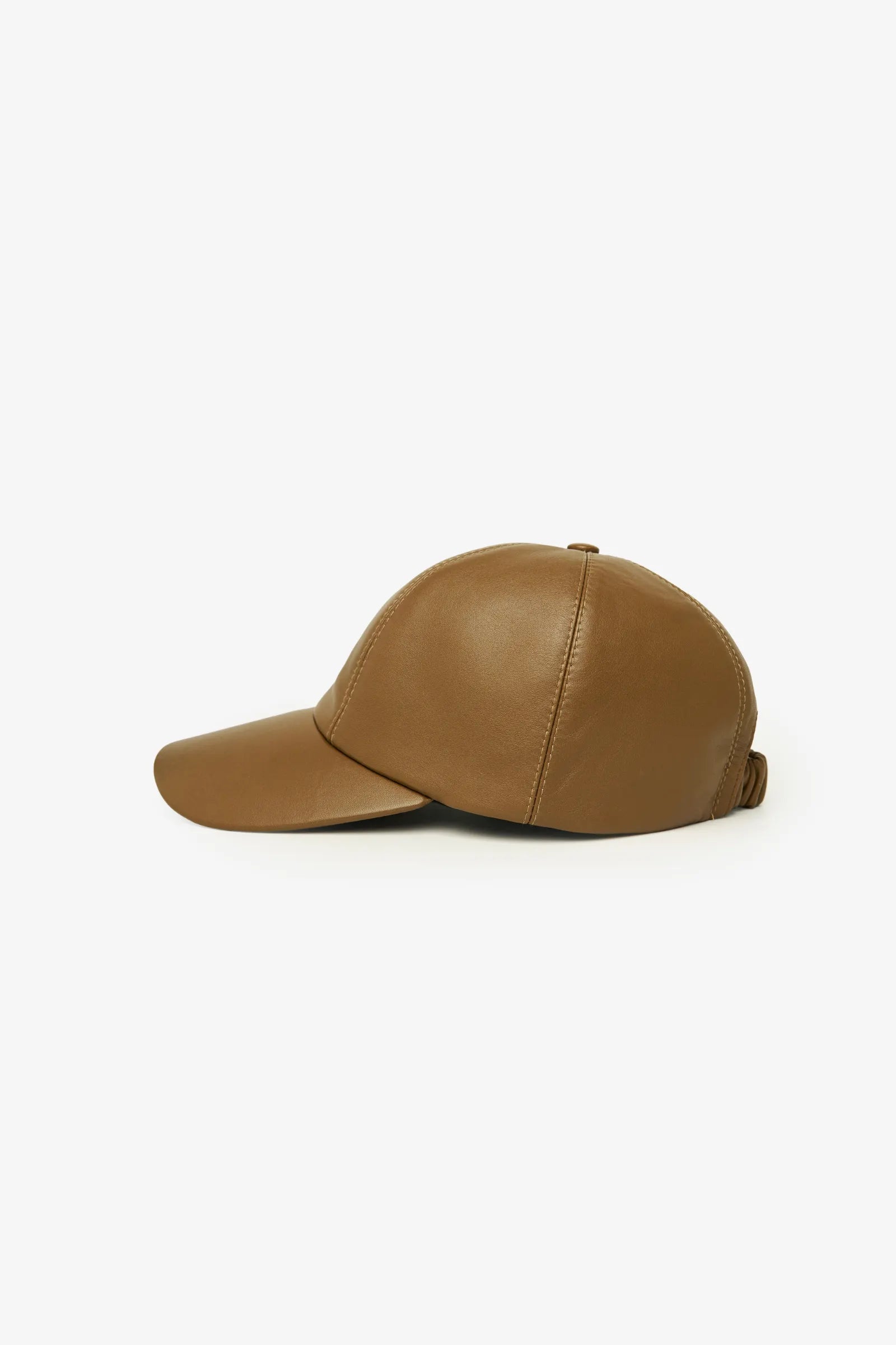 Leather cap