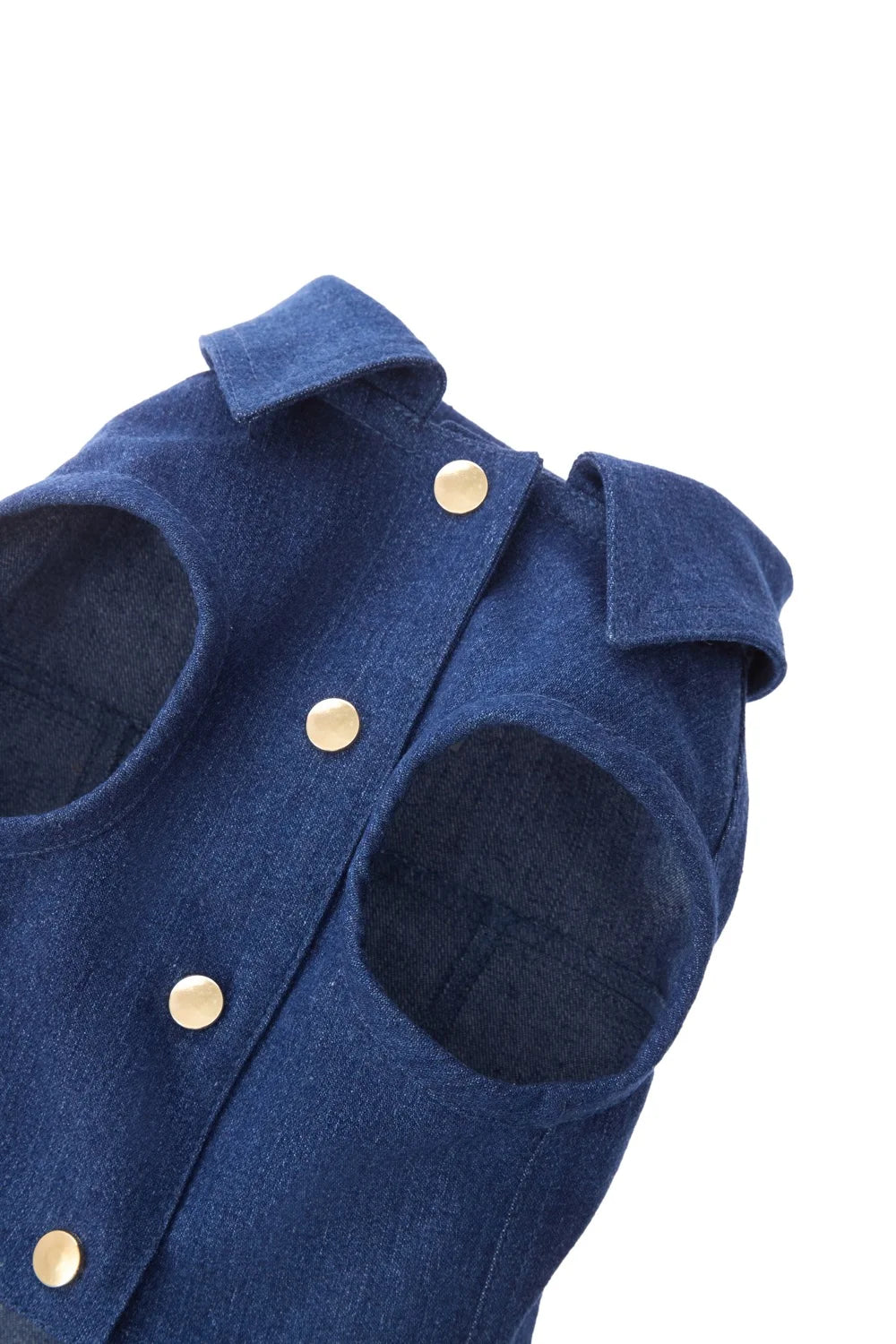 Cotton vest "Rest 2025" with buttons