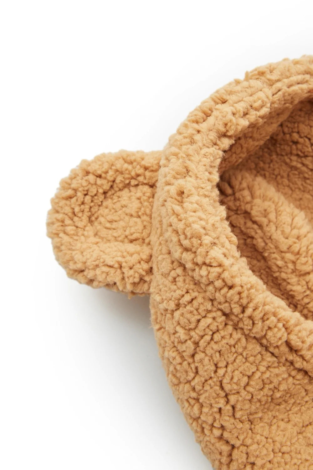 Teddy plush hoodie