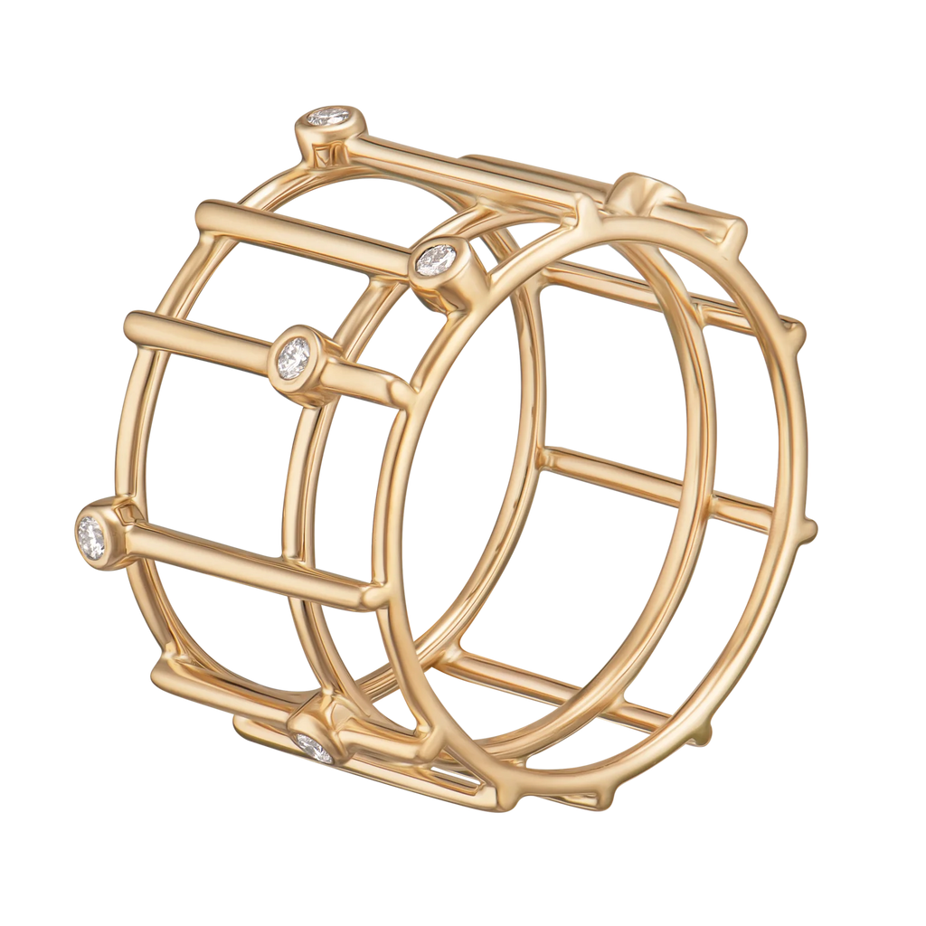 Ring Grid W. Diamond