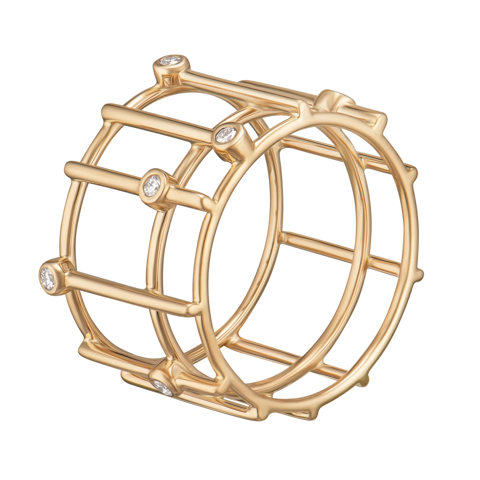 Ring Grid W. Diamond