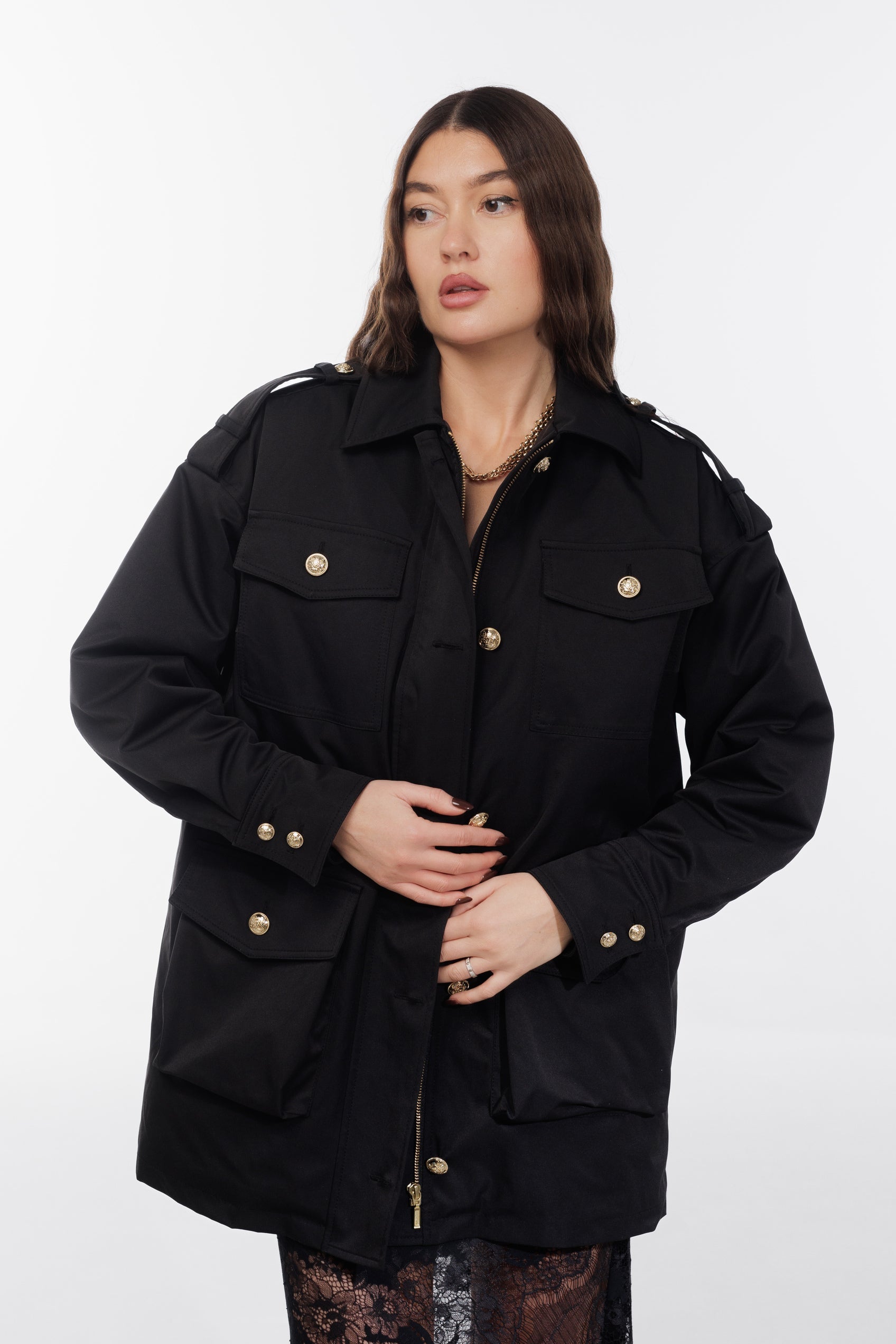Insulated cotton parka