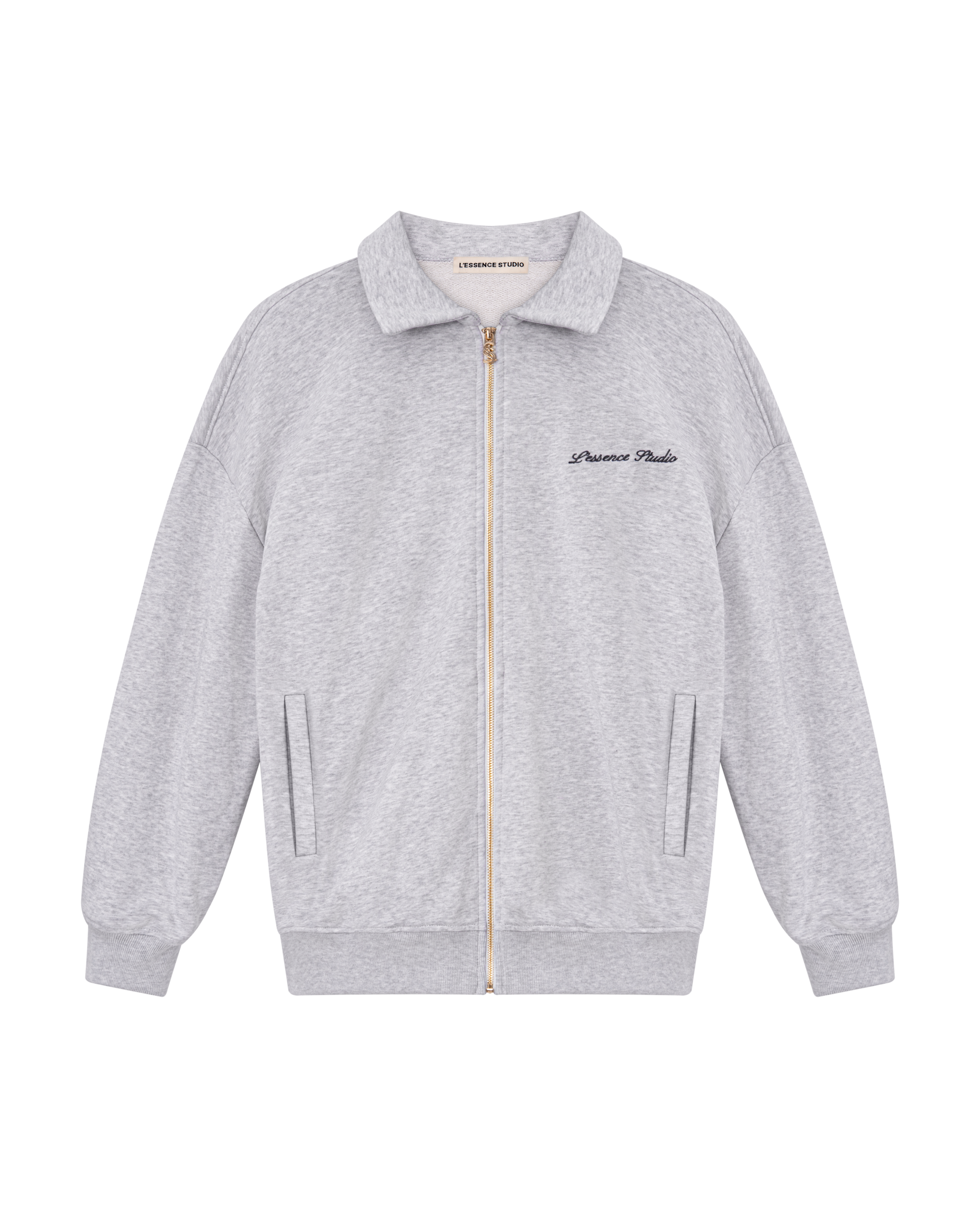 LE CLUB COLLAR ZIP HOODIE