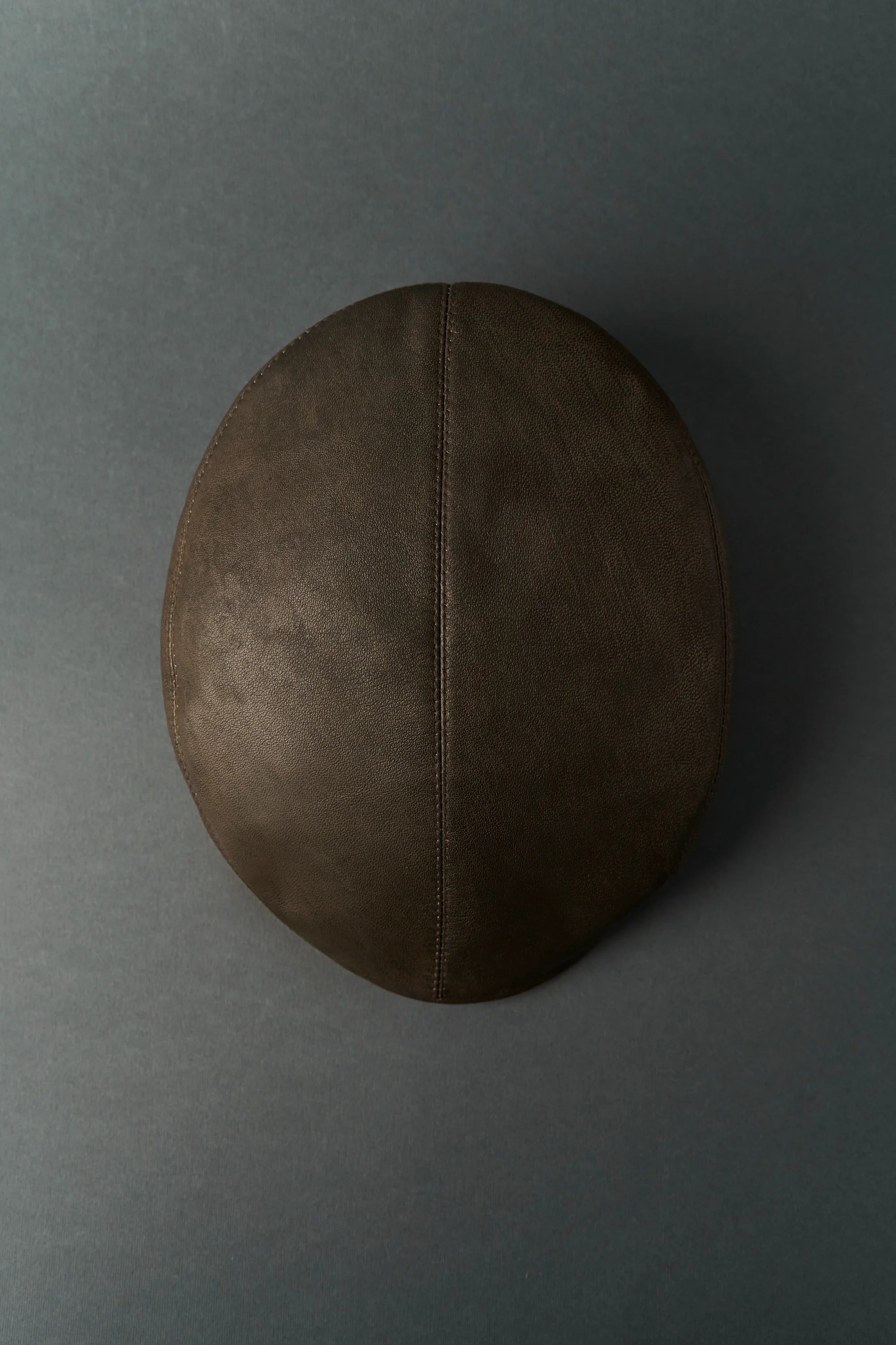 Flat Hat Leather Vintage cap