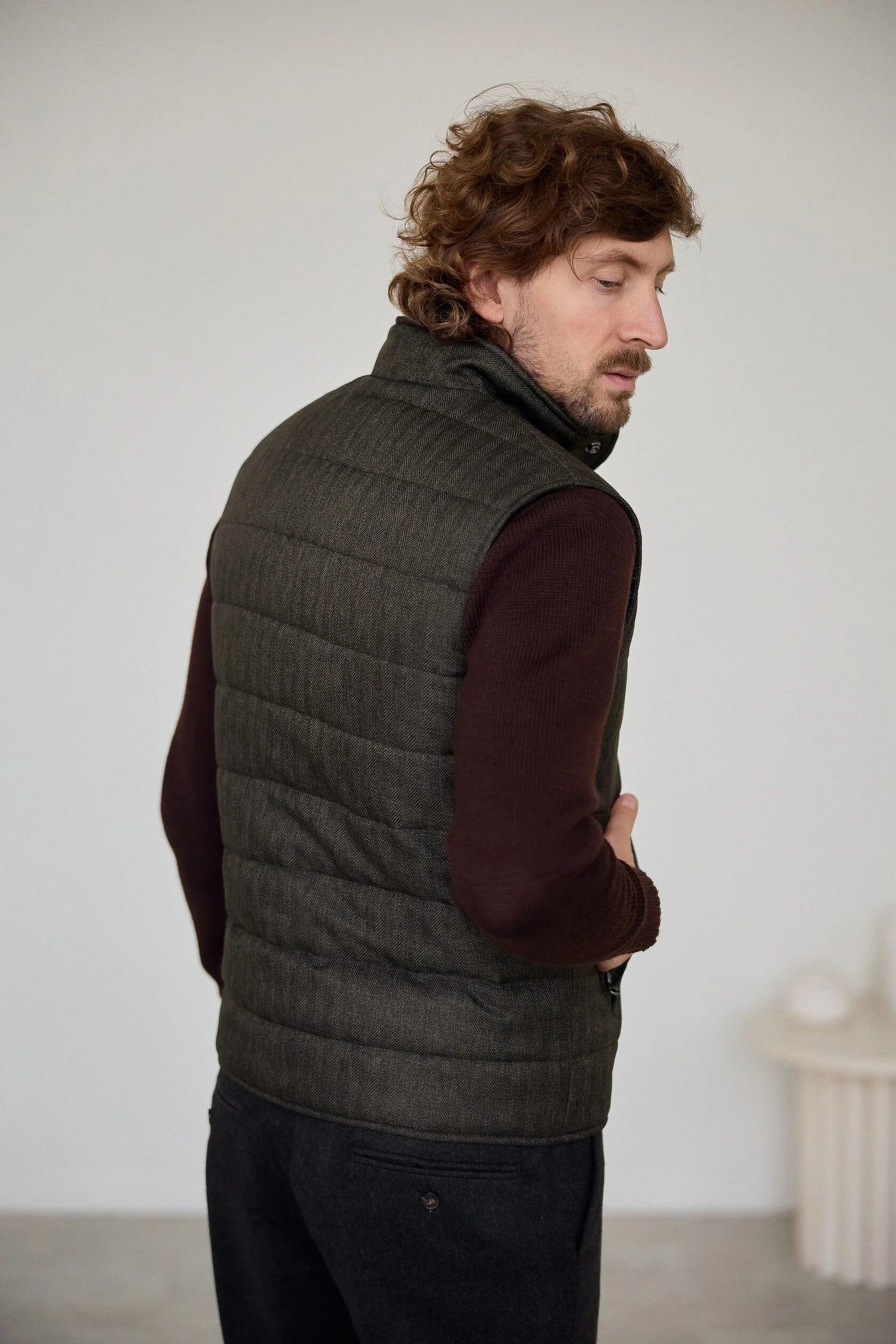 Жилет темно-зелений на мемрані ,,storm system,,