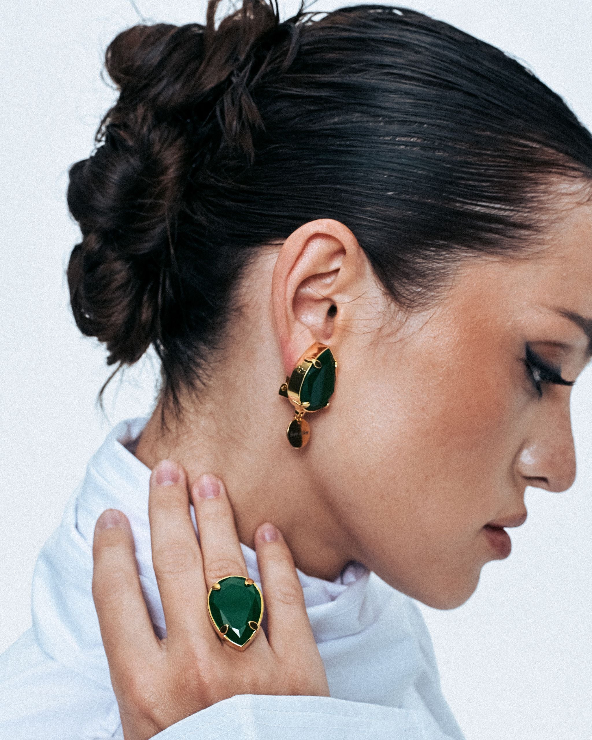 "RADIANCE" CLIP EARRINGS - фото 3