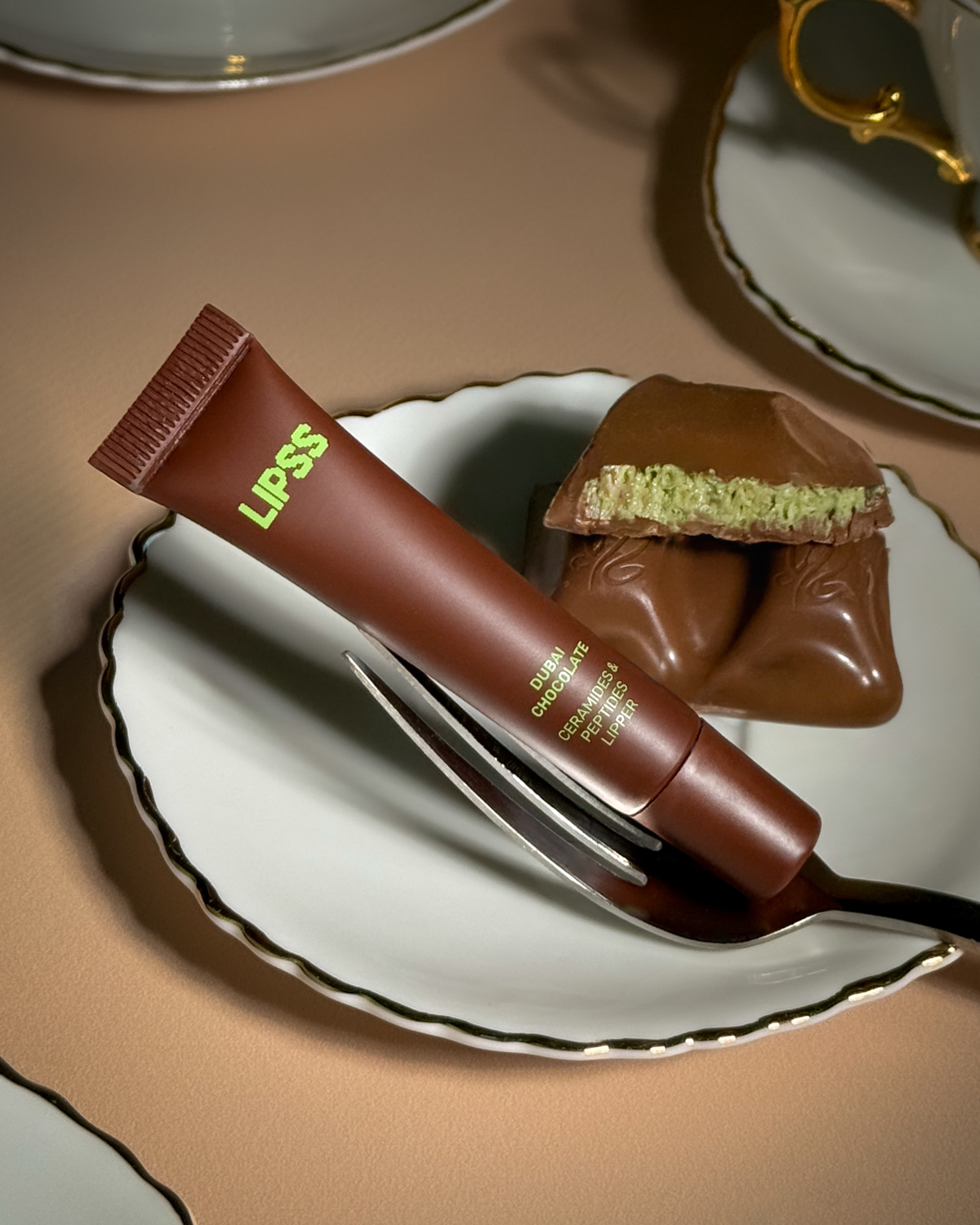 Lipper gloss Dubai Chocolate