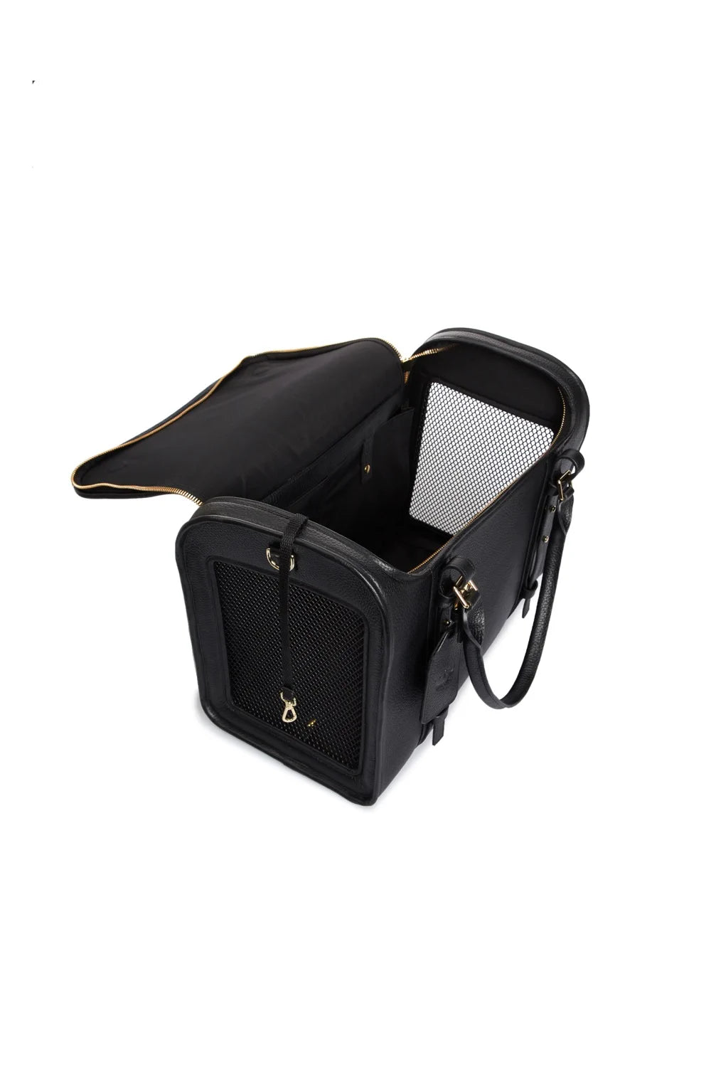 Leather airline carry-on bag "Avia-carrier"