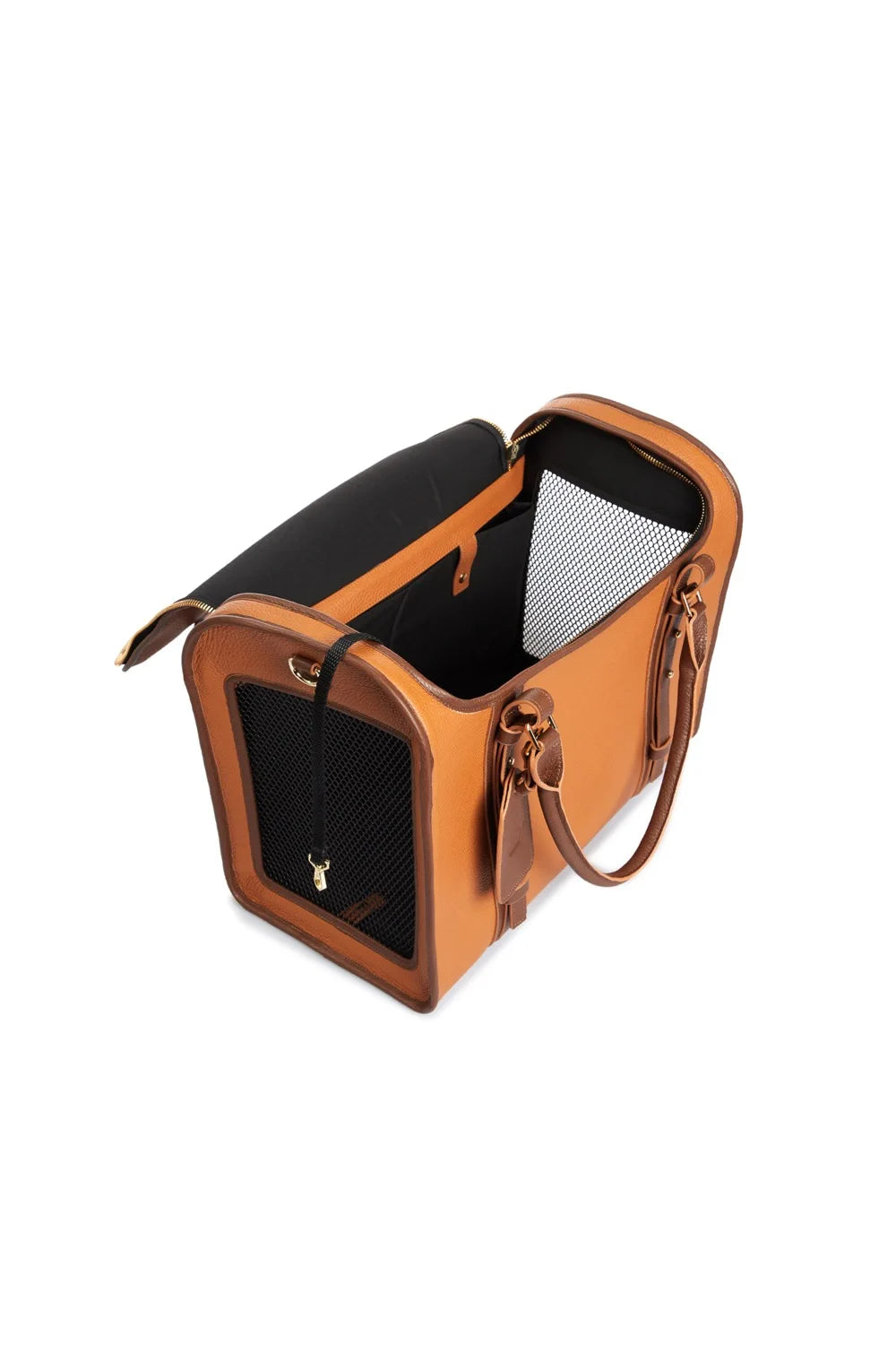 Leather airline carry-on bag "Avia-carrier"