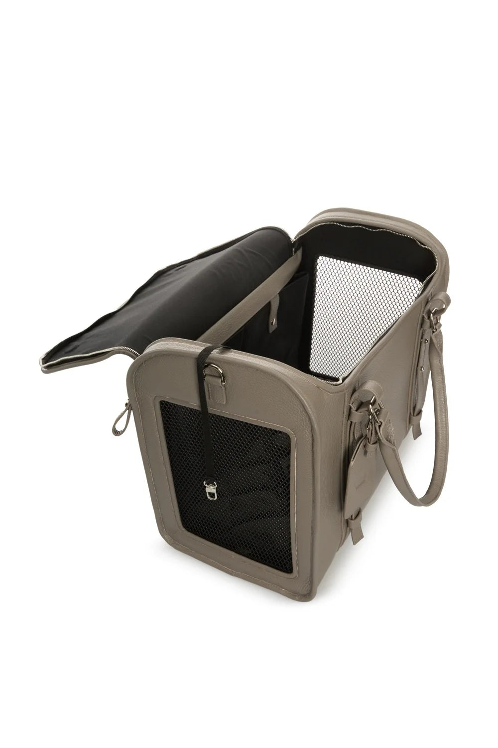Leather airline carry-on bag "Avia-carrier"