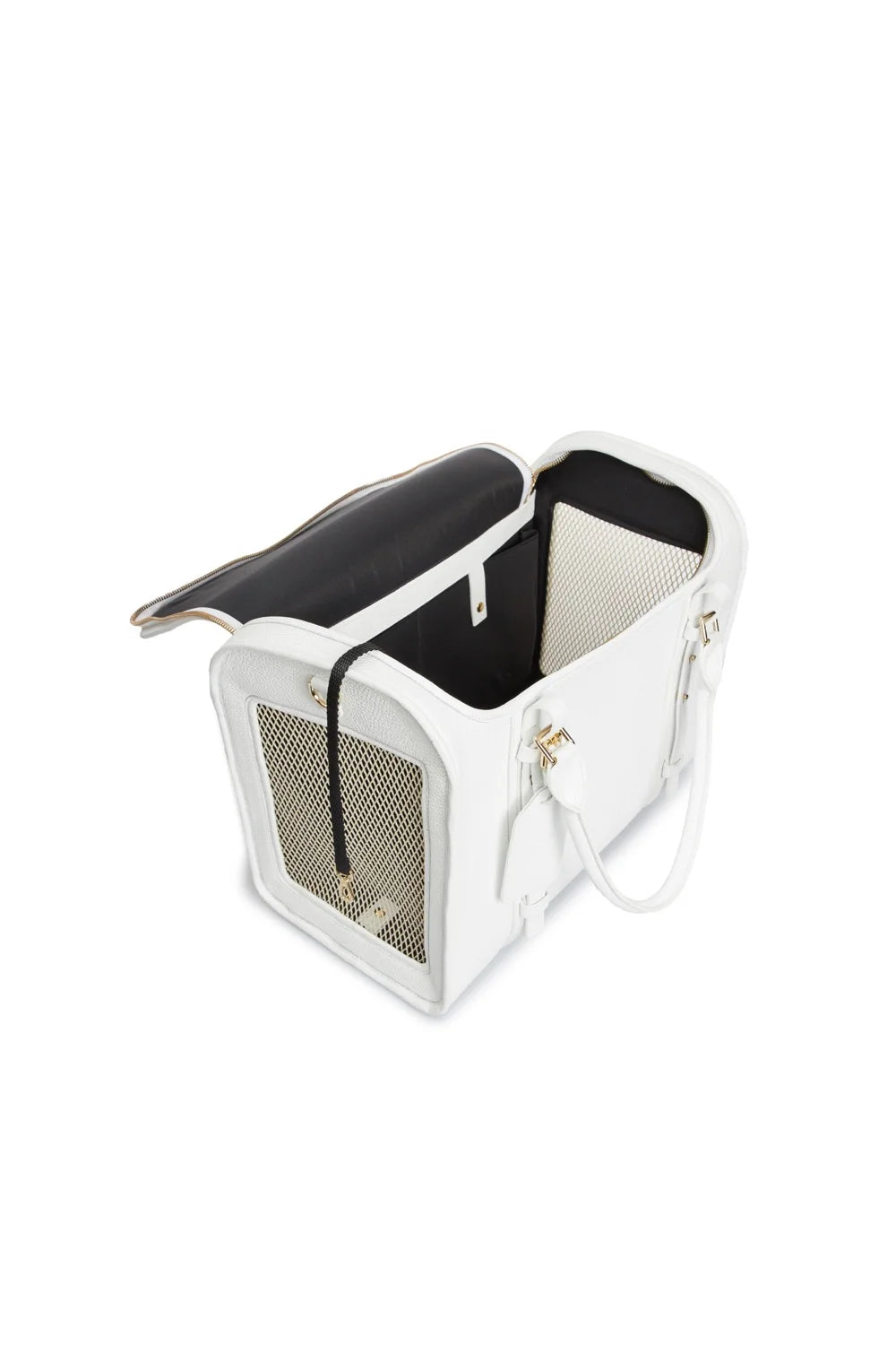 Leather airline carry-on bag "Avia-carrier"