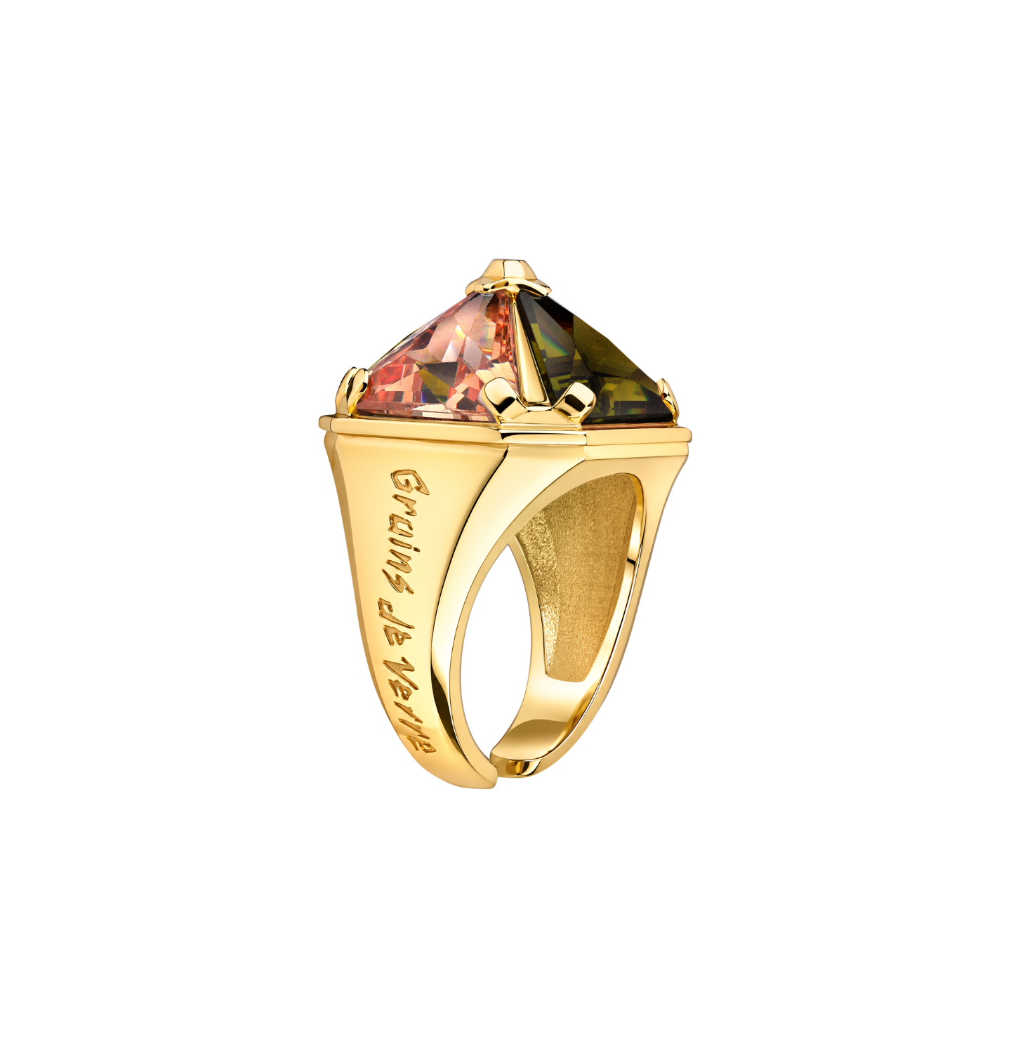 "PYRAMID PALM" RING - фото 1