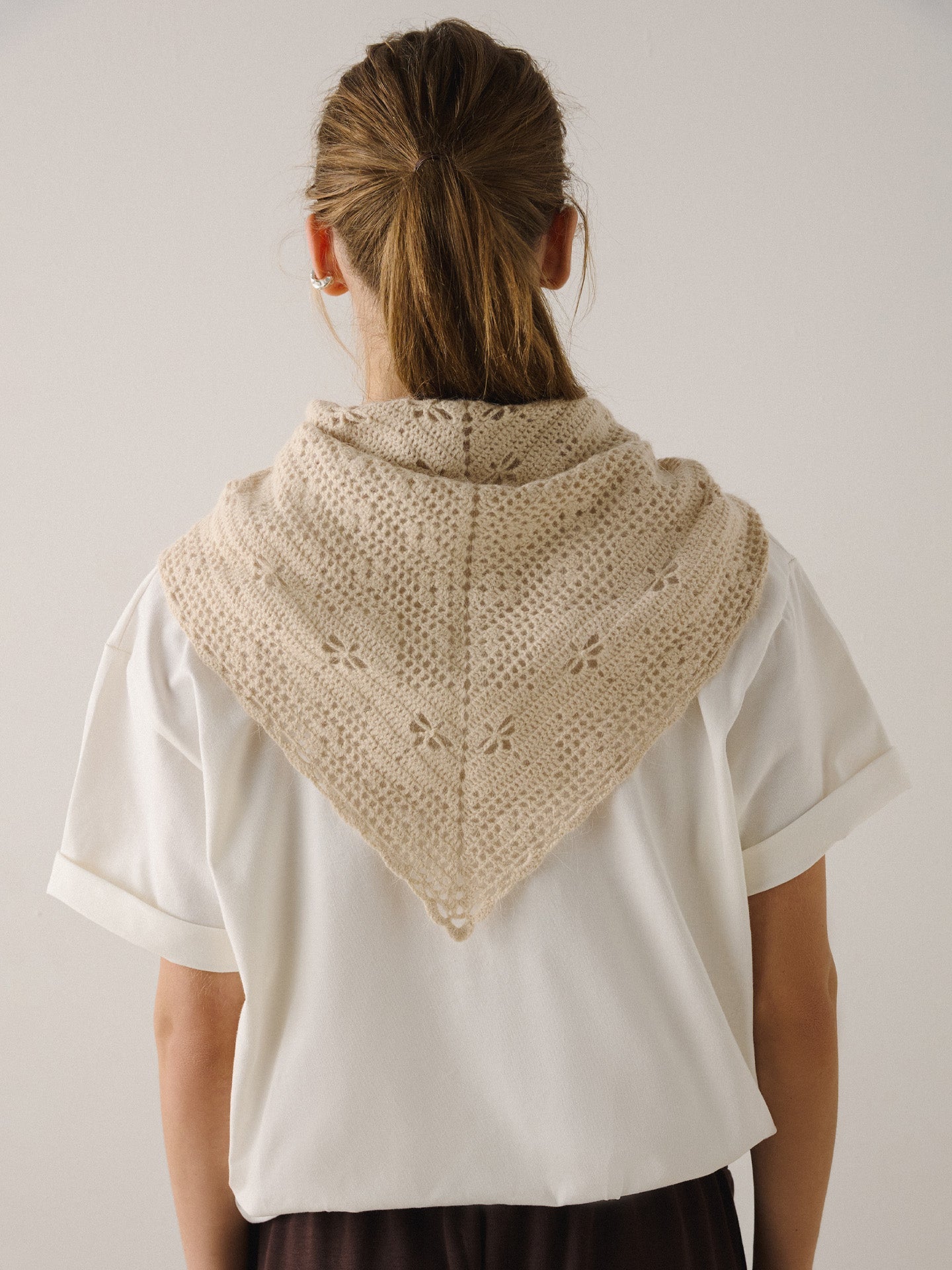 Хустка Svitanok з ангори – ручна робота