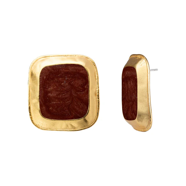 Earrings Chestnut