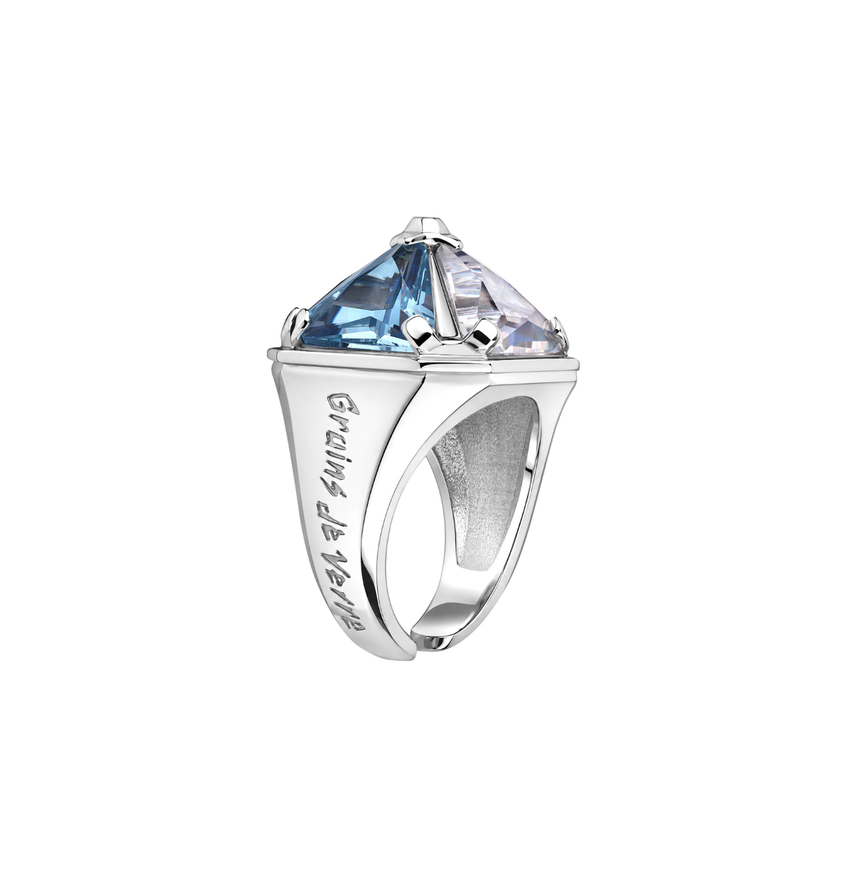 "PYRAMID OCEAN HEART" RING - фото 3