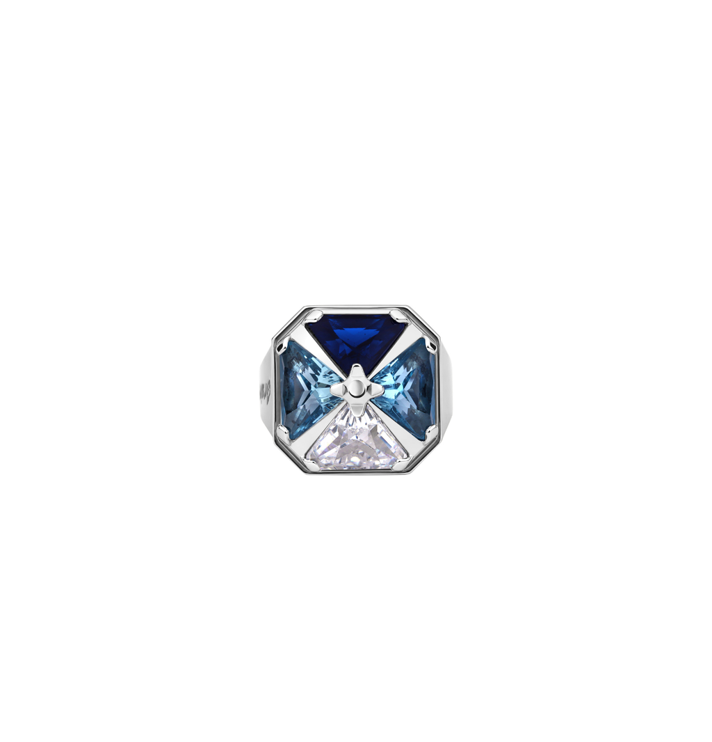 "PYRAMID OCEAN HEART" RING - фото 4