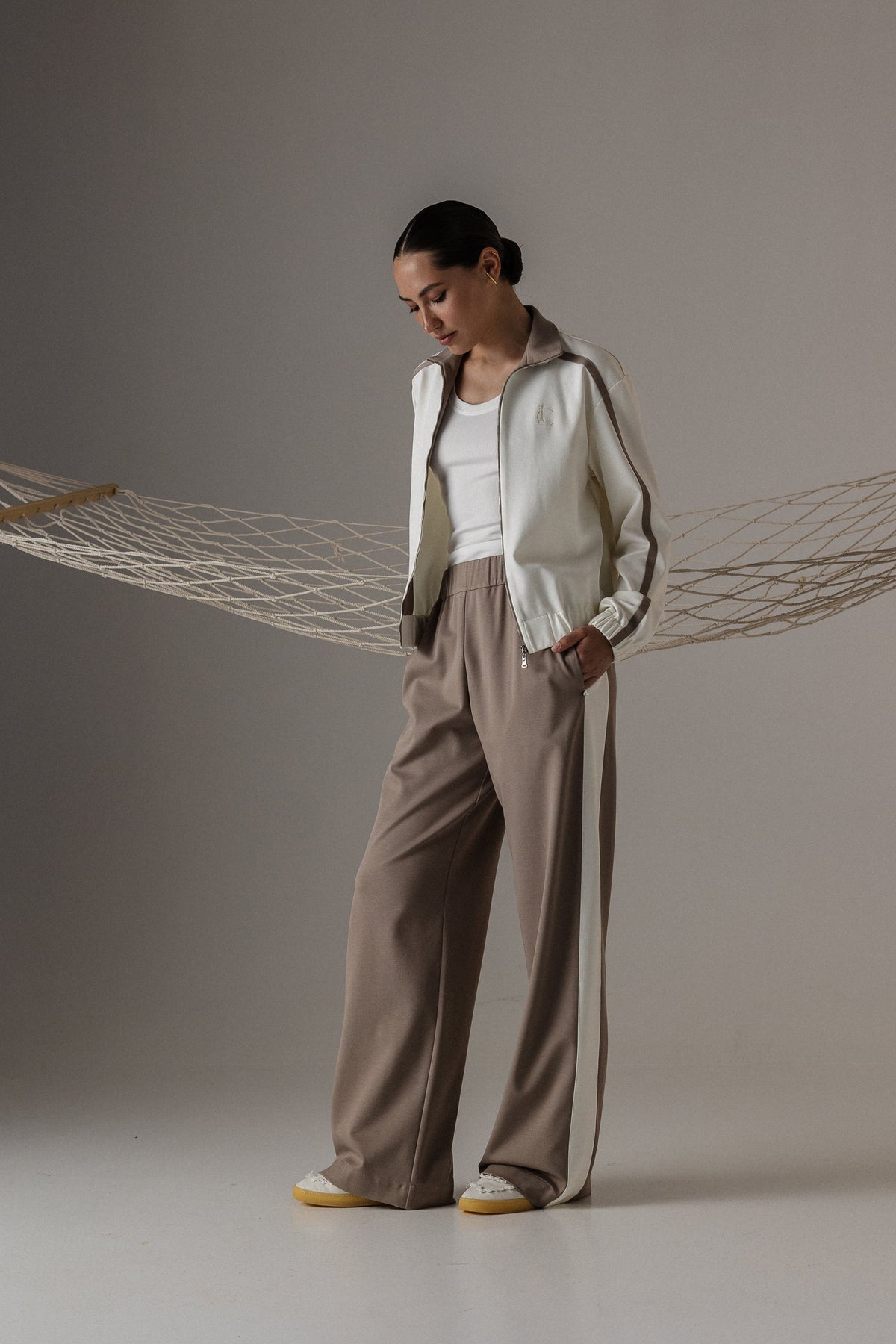 GRACE SET TAUPE БРЮКИ - фото 3