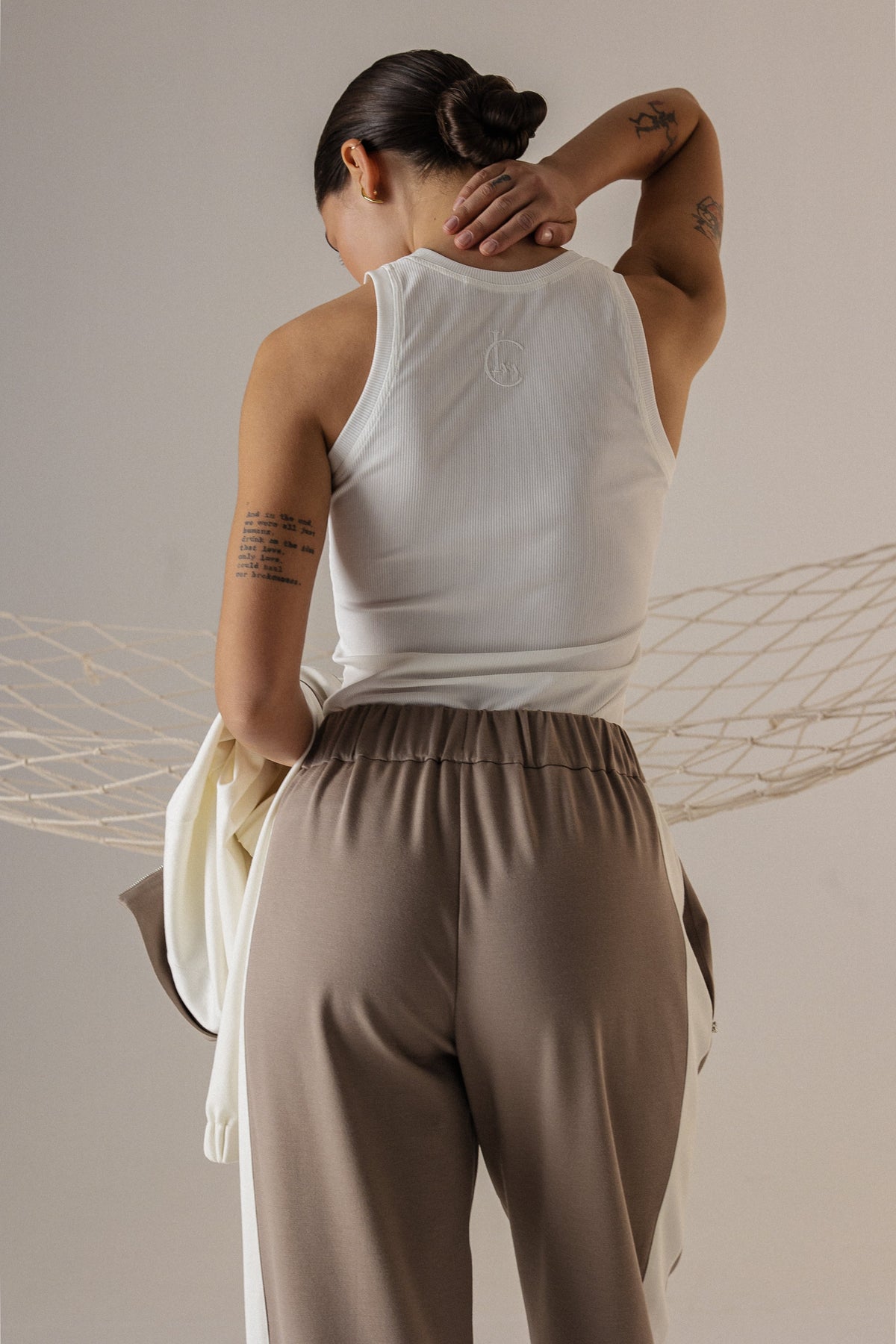 GRACE SET TAUPE БРЮКИ - фото 2