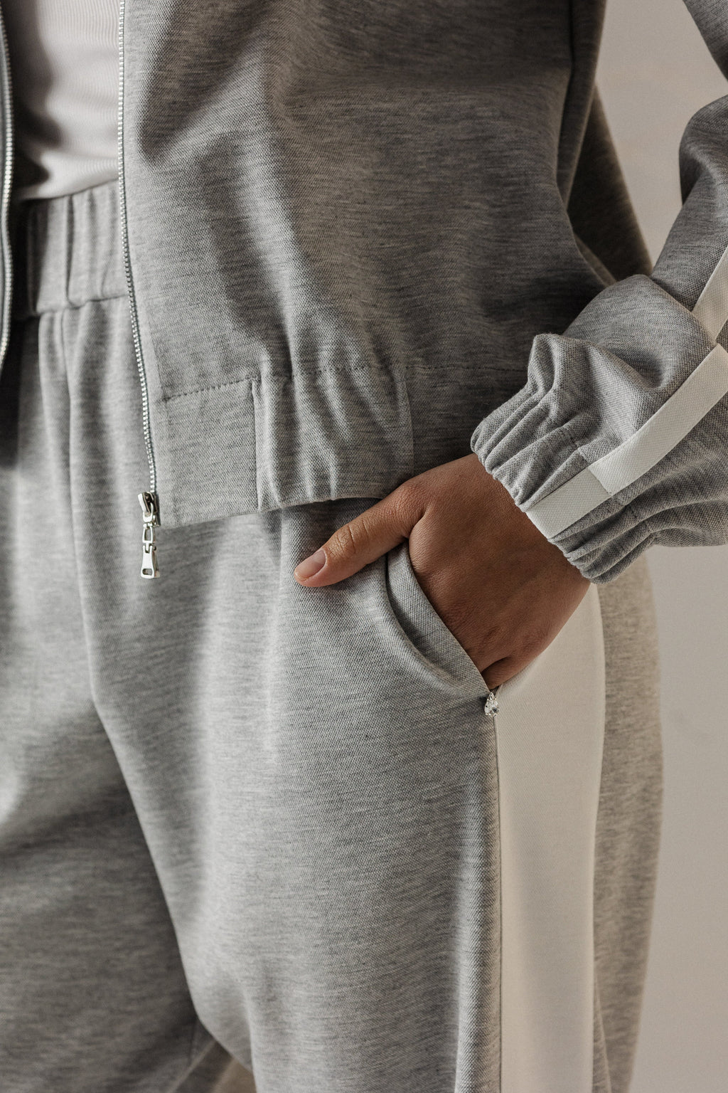 GRACE SET GREY БРЮКИ - фото 3