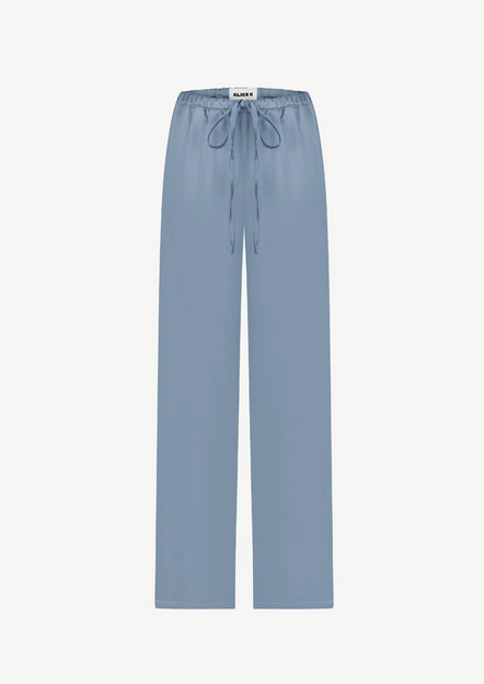 ALICE.K satin trousers black