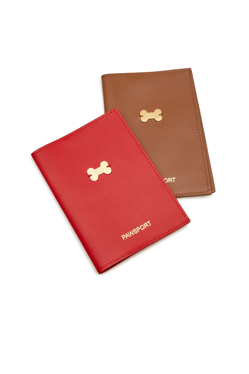 Leather cover for veterinary passport "PaWsport"