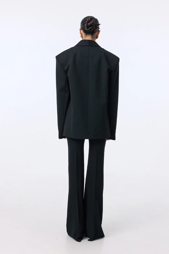 Брюки вовняні Bell bottom - фото 4