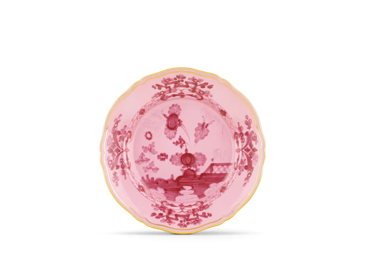 Porcelain dessert plate GINORI 1735