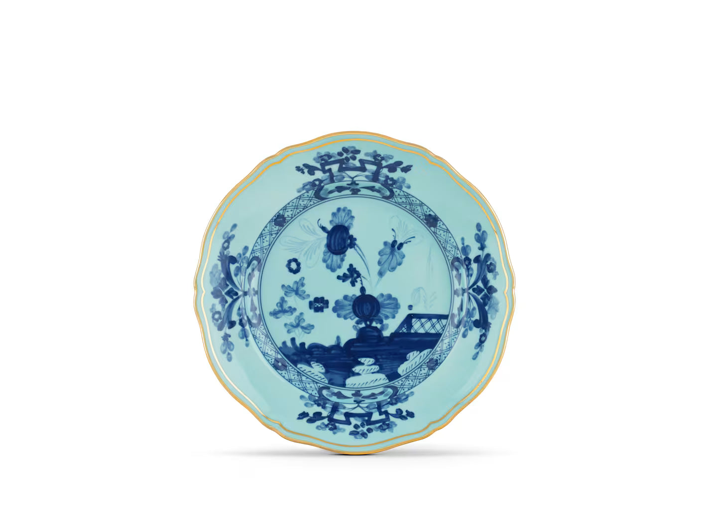 Porcelain dessert plate GINORI 1735