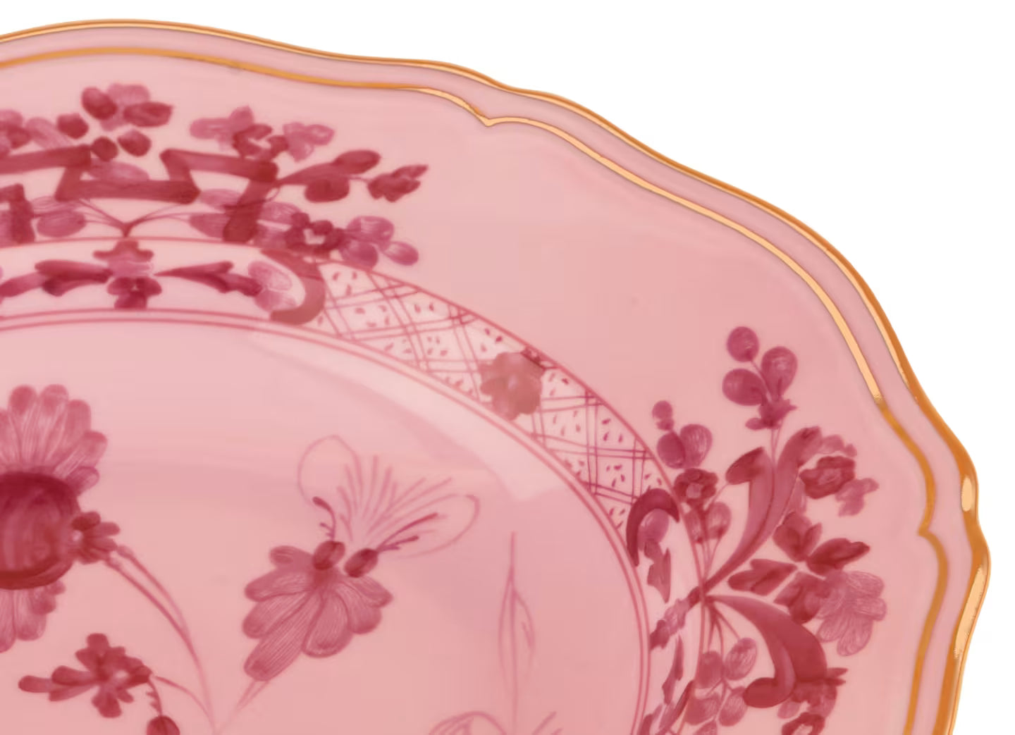 Porcelain dessert plate GINORI 1735