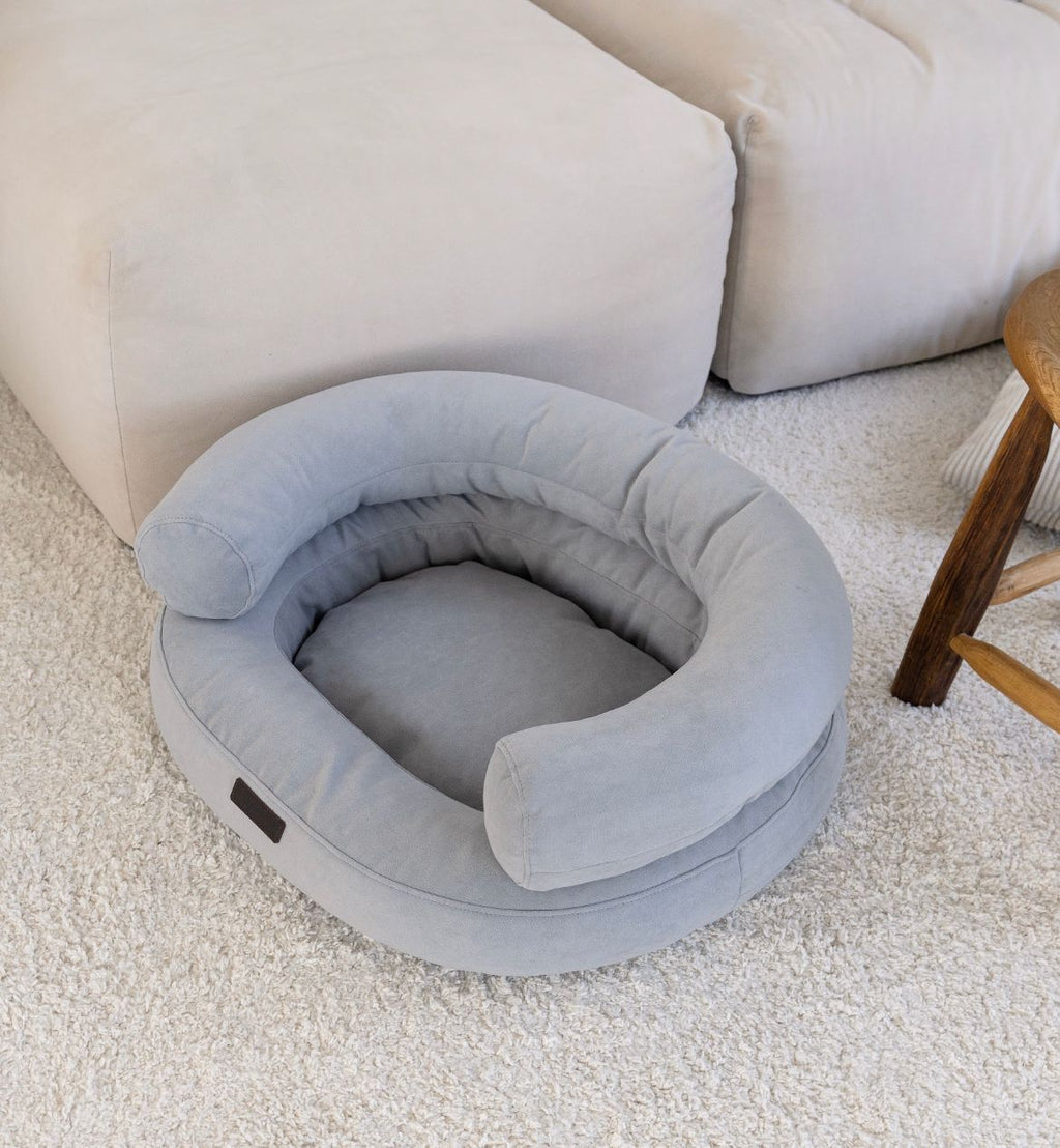 CHOUCHOU orthopedic bed for dogs “Marshmallow” brown