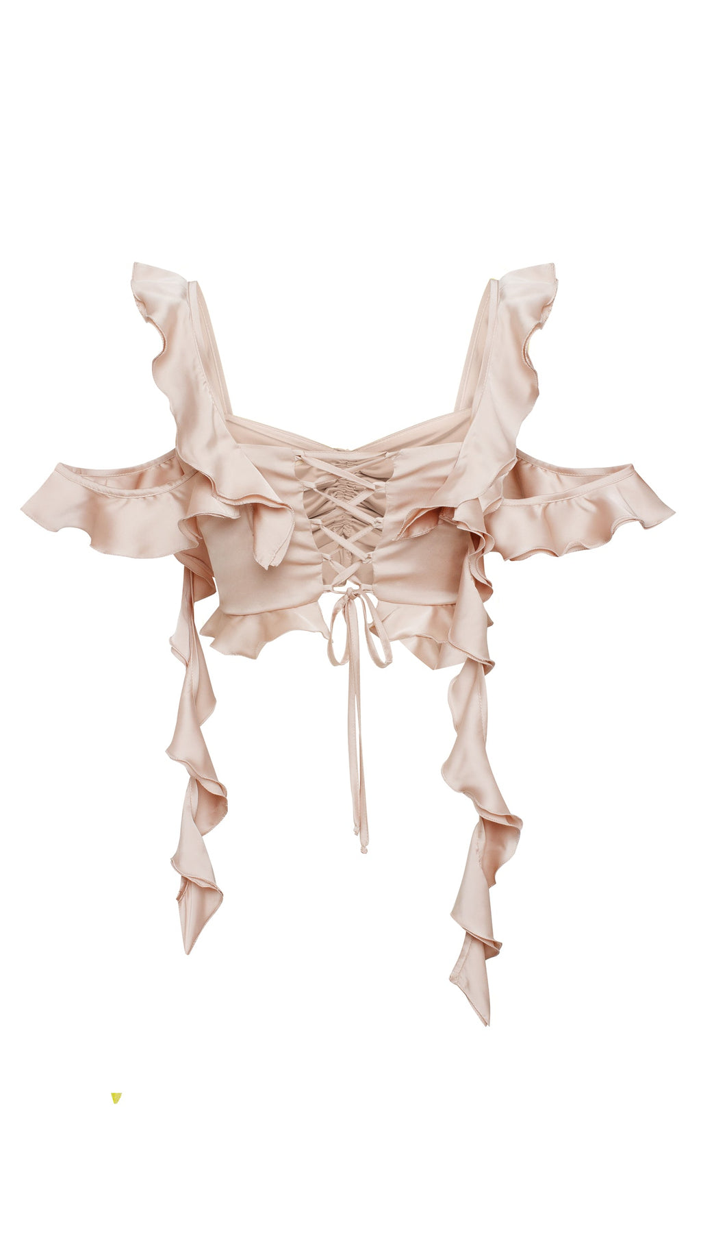 Спідниця міні Wave в бежевому кольорі