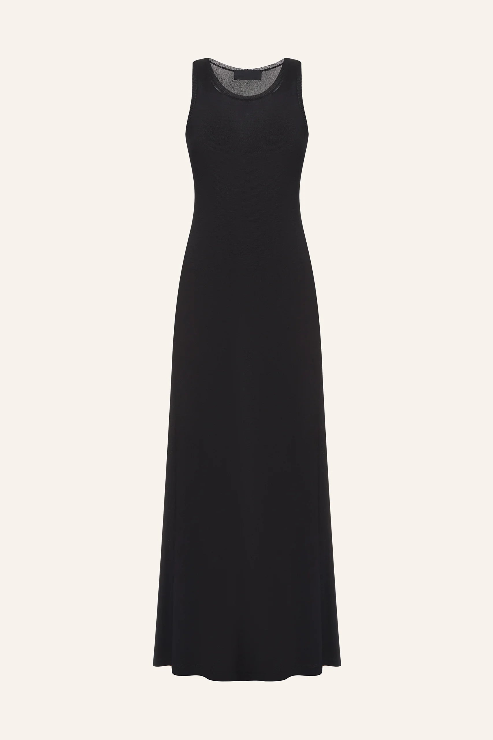 Black viscose dress