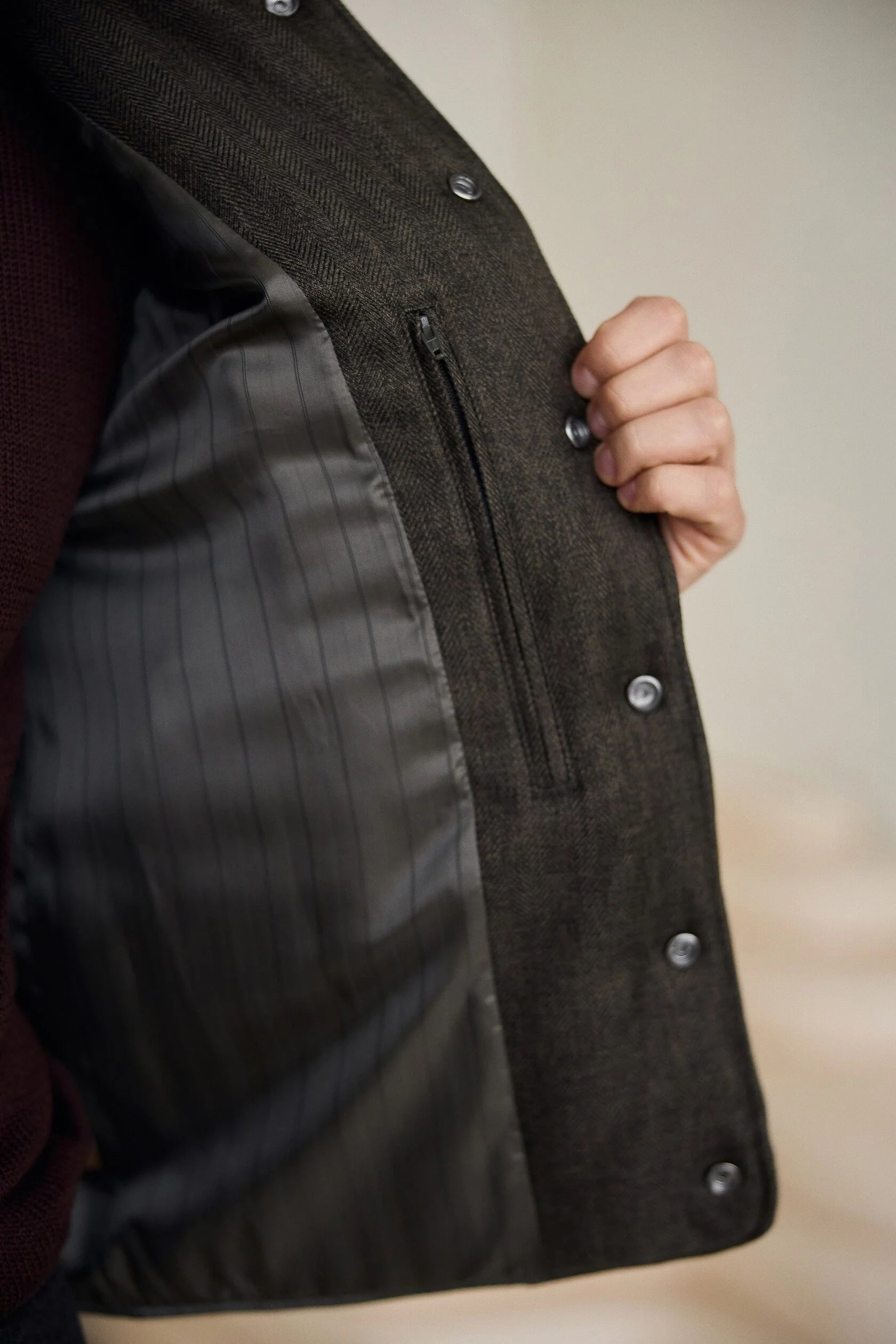 Жилет темно-зелений на мемрані ,,storm system,,