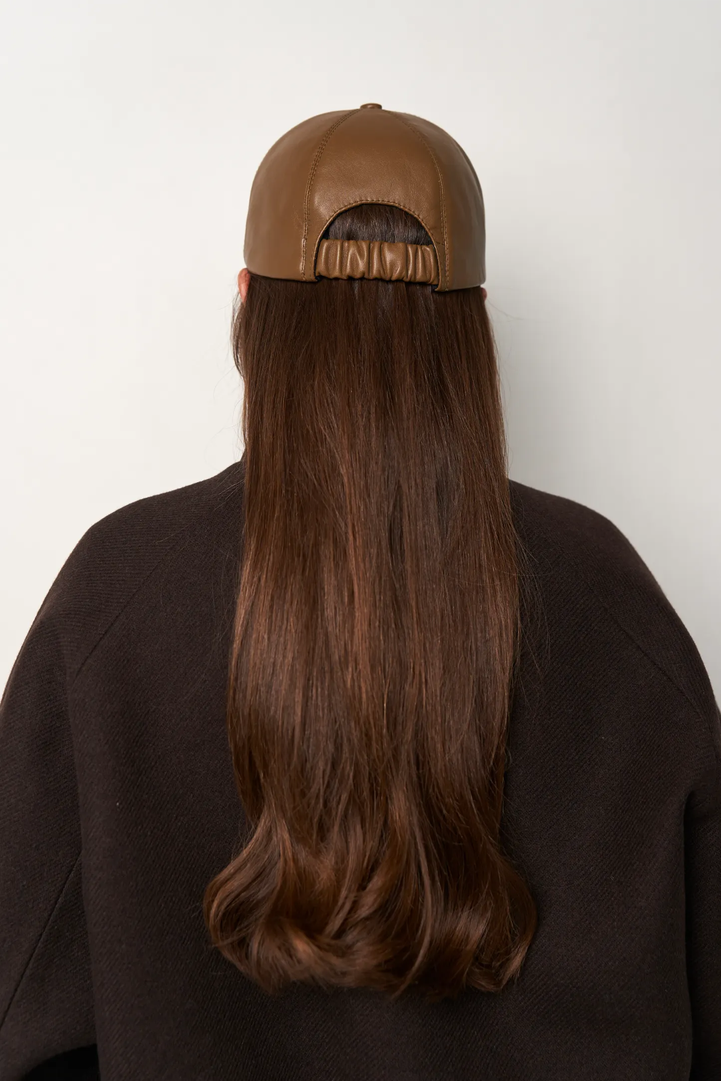 Leather cap