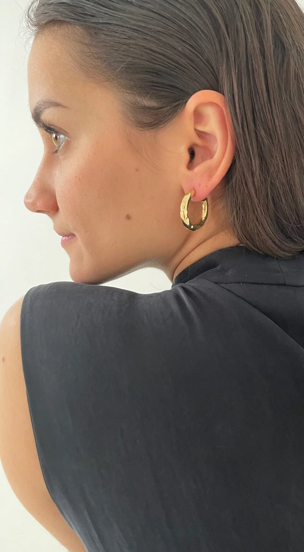 Сережки RIMMART Puffy Gold