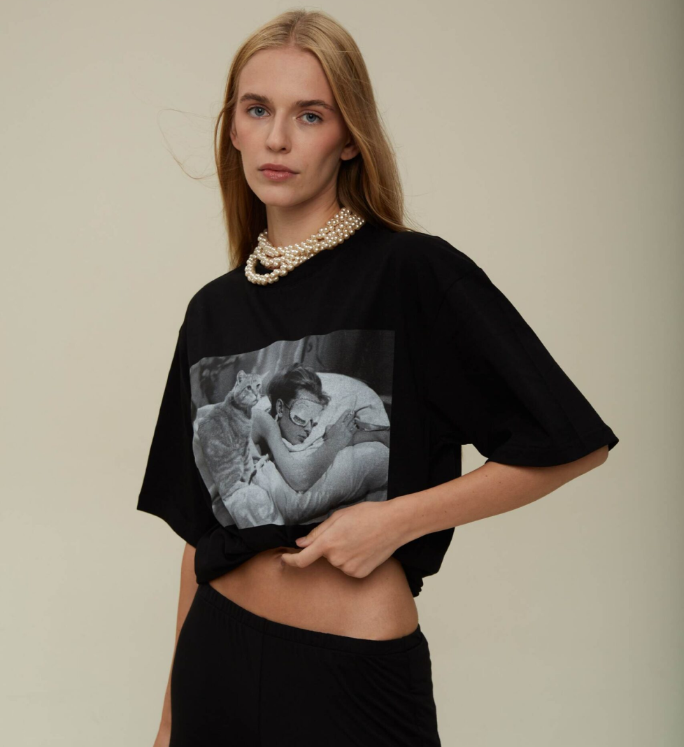 Футболка YASNA AUDREY black