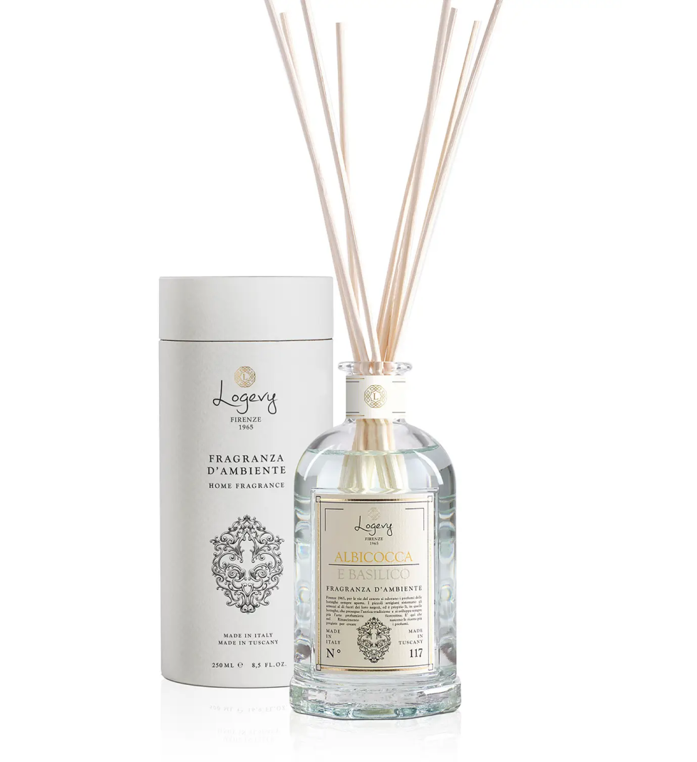 Аромадифузор Logevy Firenze 100 ML Albicocca e Basilico (Абрикос & Базилік)