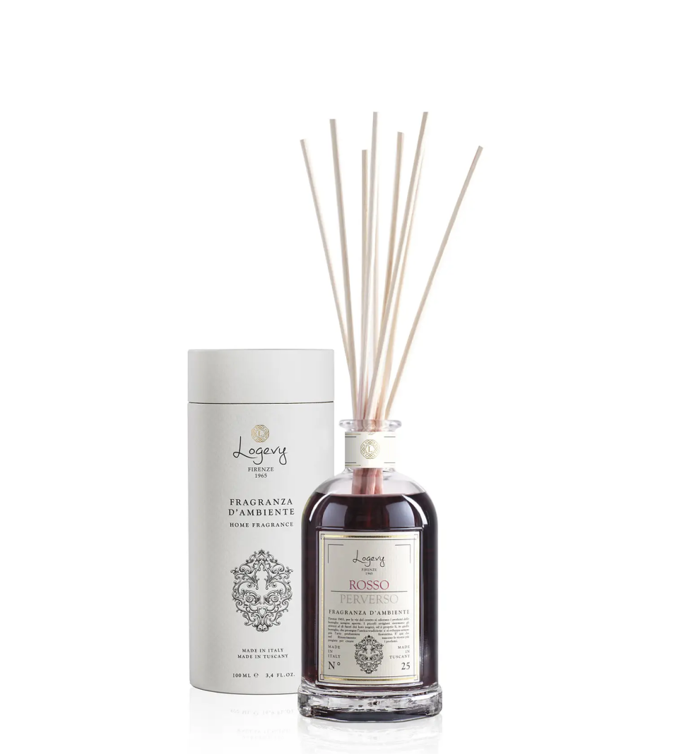 Аромадифузор Logevy Firenze 100 ML Rosso Perverso (Червоне Перверсо)