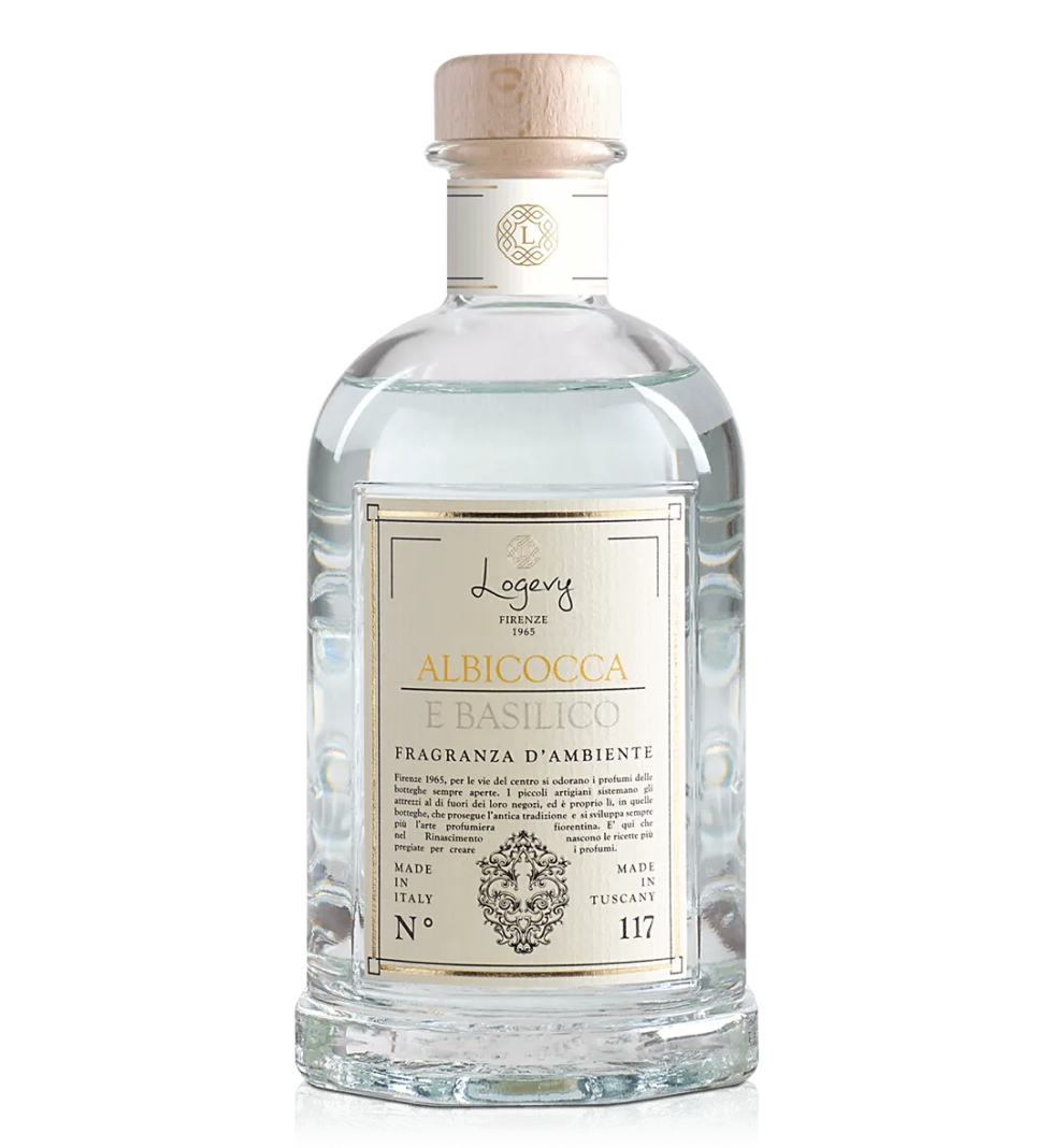 Аромадифузор Logevy Firenze 1000 ML Albicocca e Basilico (Абрикос & Базилік)