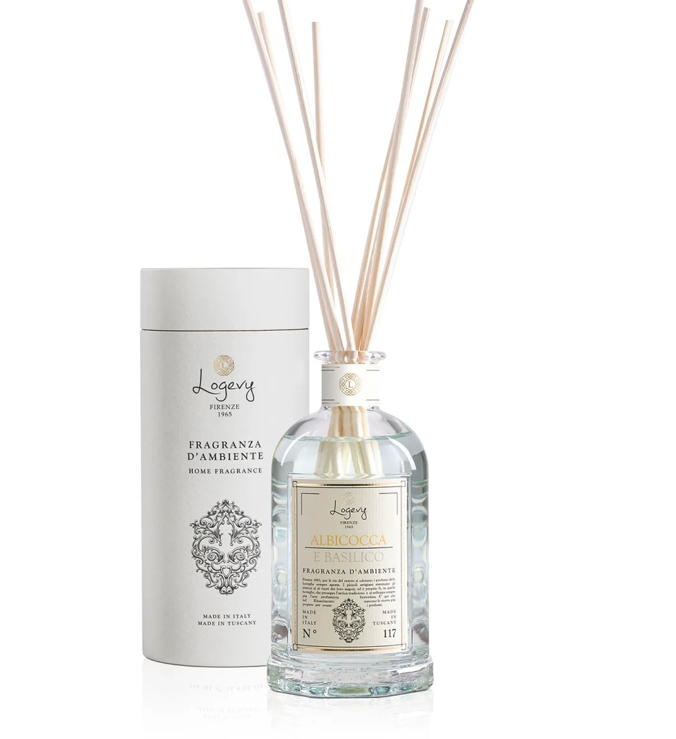 Аромадифузор Logevy Firenze 1000 ML Albicocca e Basilico (Абрикос & Базилік)