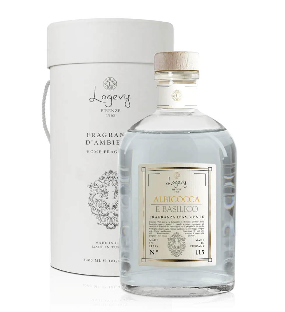 Аромадифузор Logevy Firenze MAGNUM 3000 ML Albicocca e Basilico (Абрикос & Базилік)