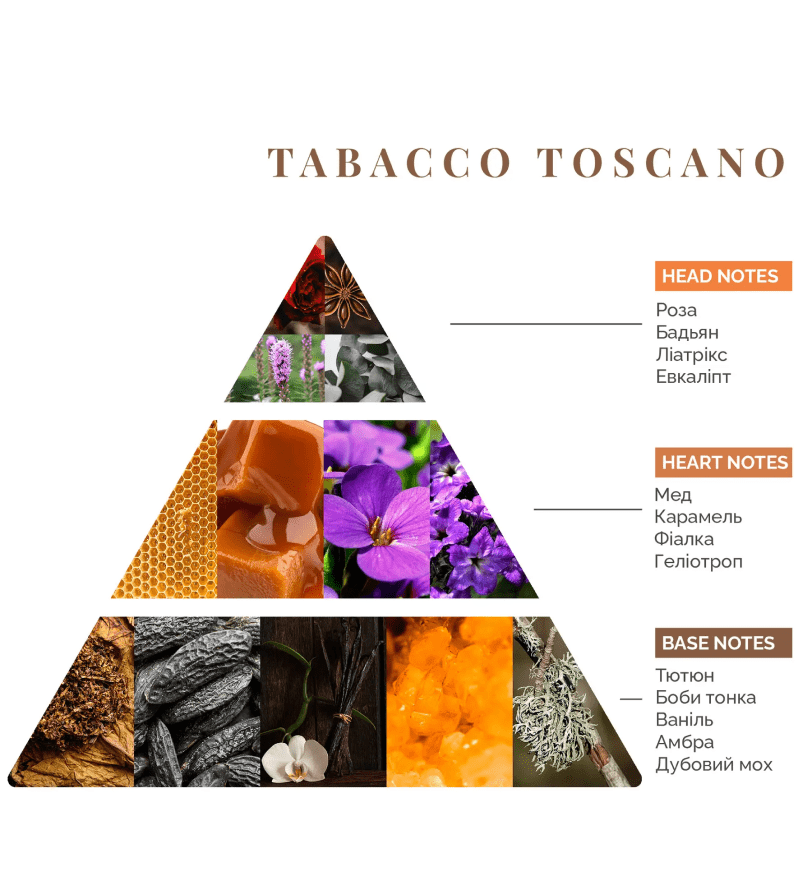 Аромадифузор Logevy Firenze 100 ML Tabacco Toscano (Тосканський Тютюн)