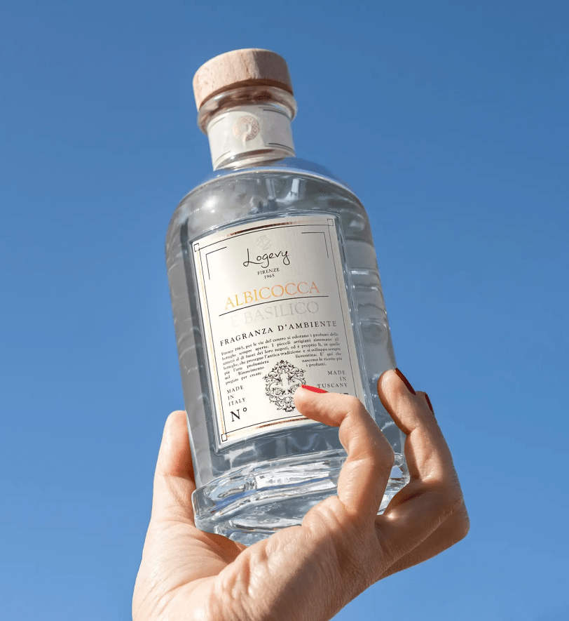 Аромадифузор Logevy Firenze 250 ML Albicocca e Basilico (Абрикос & Базилік)