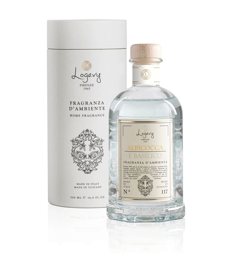 Аромадифузор Logevy Firenze 500 ML Albicocca e Basilico (Абрикос & Базилік)