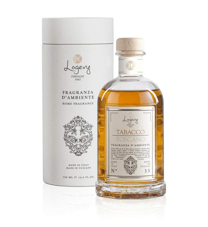 Аромадифузор Logevy Firenze 500 ML Tabacco Toscano (Тосканський Тютюн)