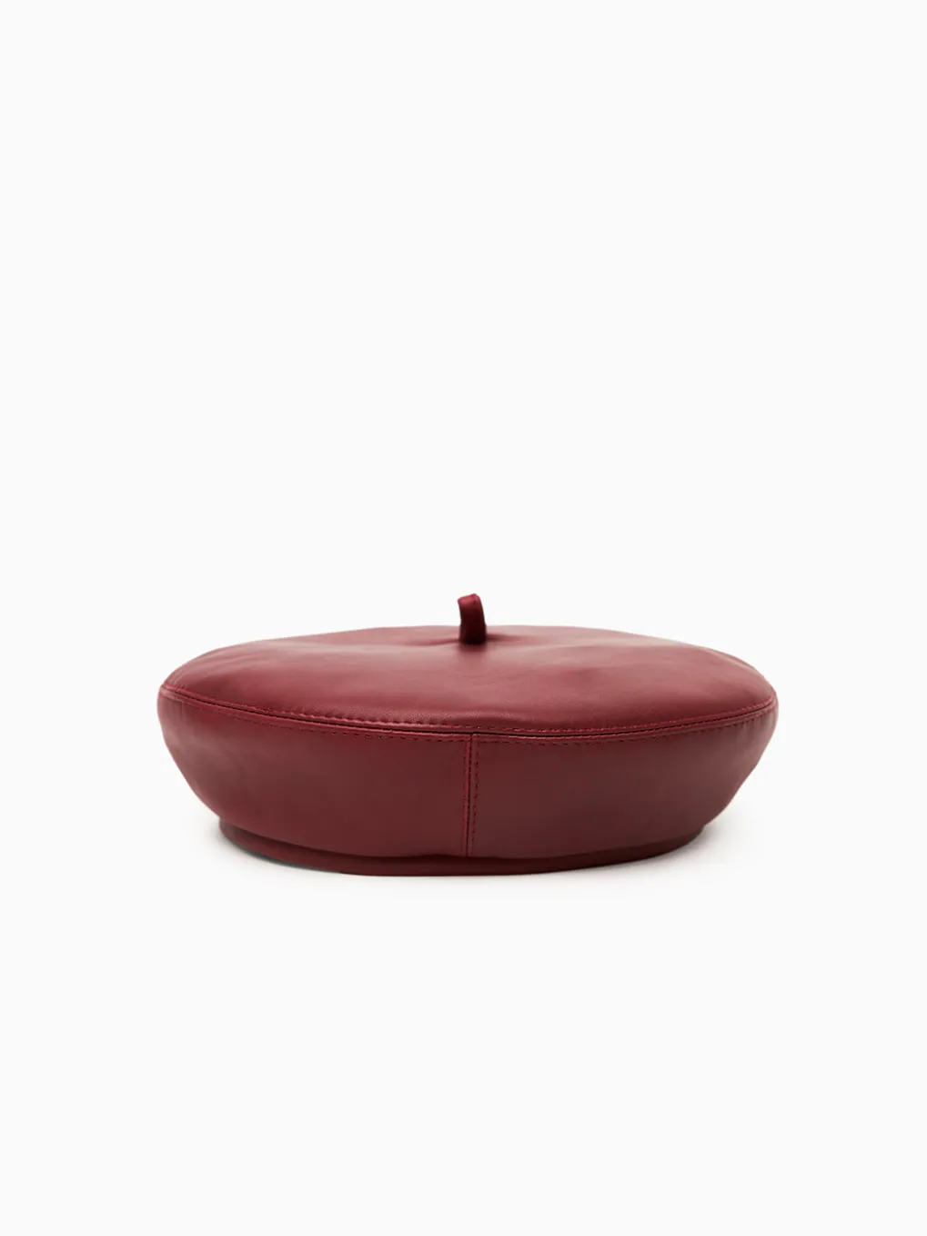 Basic Leather Beret