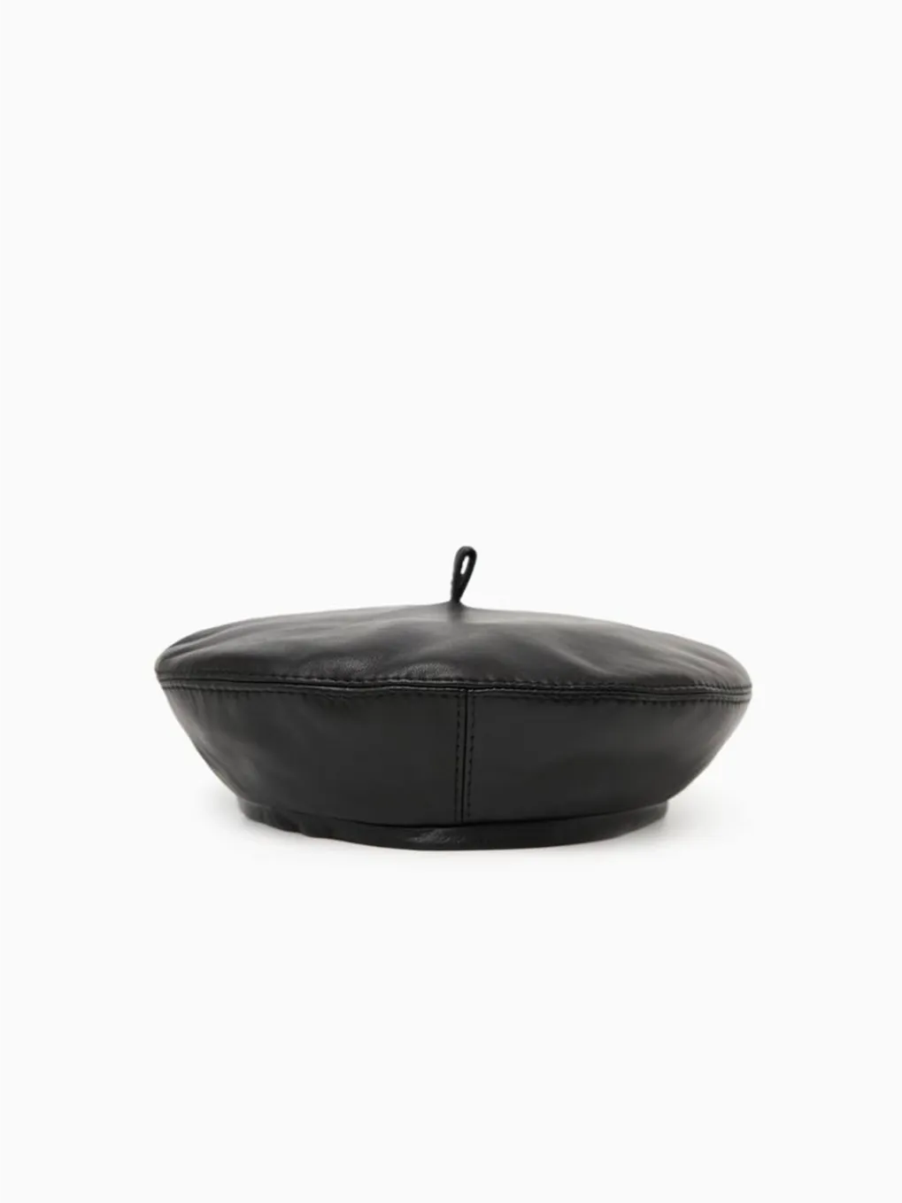 Basic Leather Beret