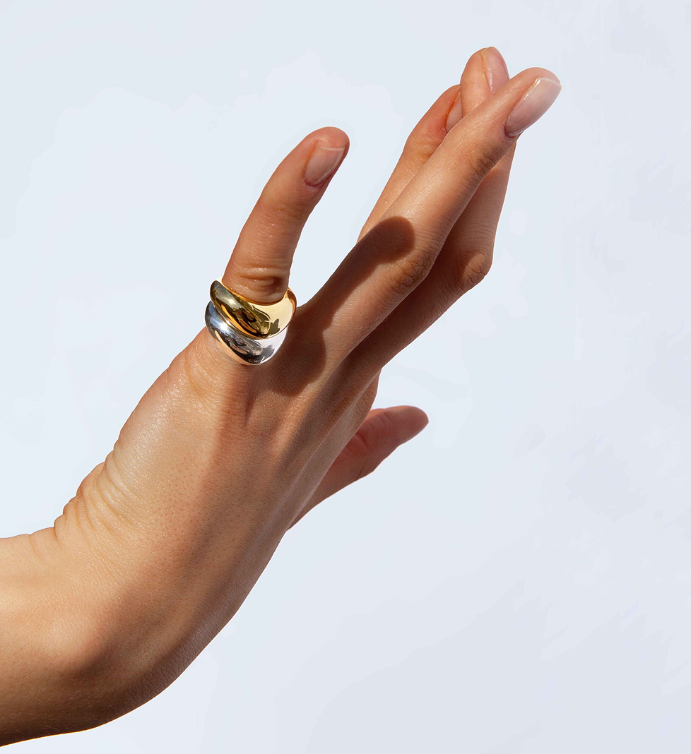 Набір каблучок BRUA Double Big Mix