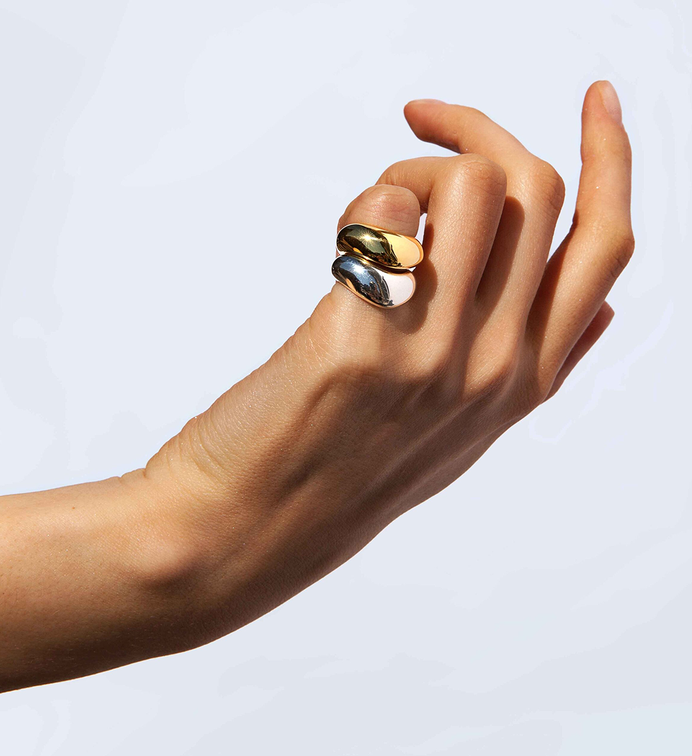 Набір каблучок BRUA Double Big Mix